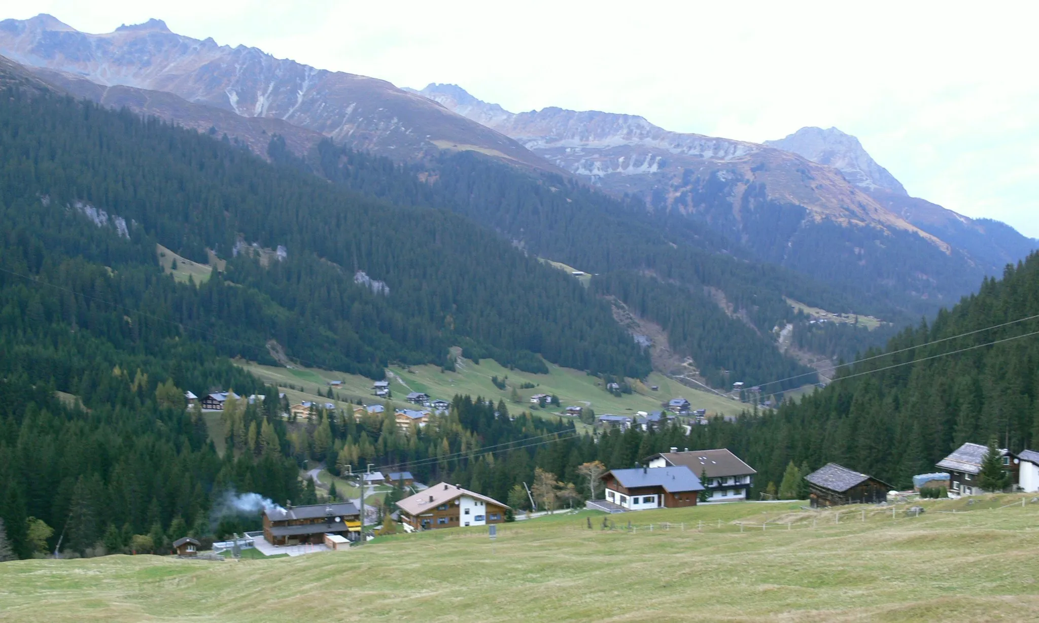 Photo showing: Landschaft bei Gargellen