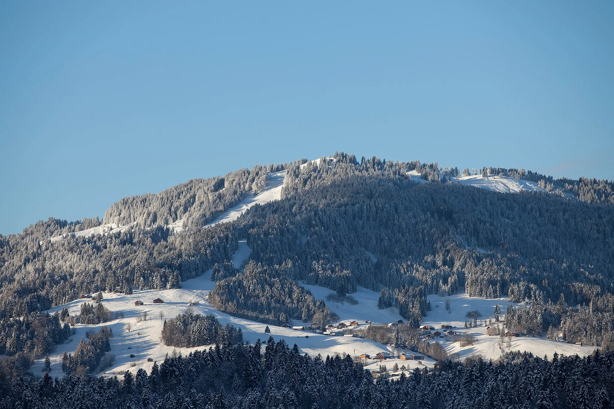 Photo showing: Hochaelpelekopf vom Bregenzerwald aus gesehen