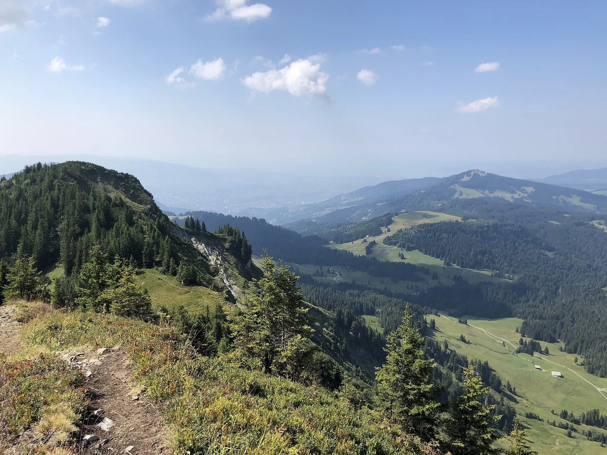 Photo showing: Alpine landscape in Vorarlberg