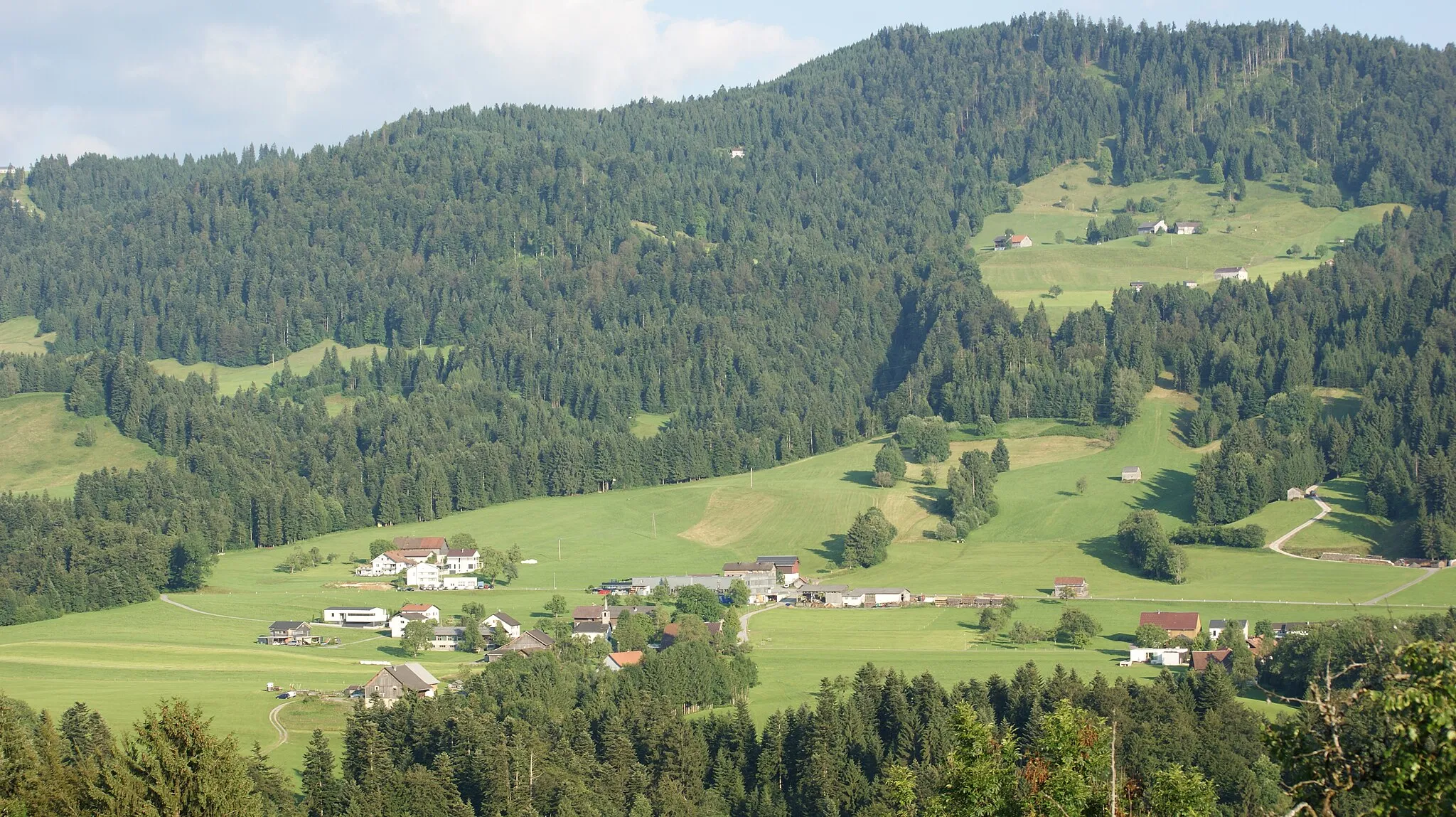Photo showing: Hamlet Winsau in Dornbirn, Vorarlberg, Austria.
