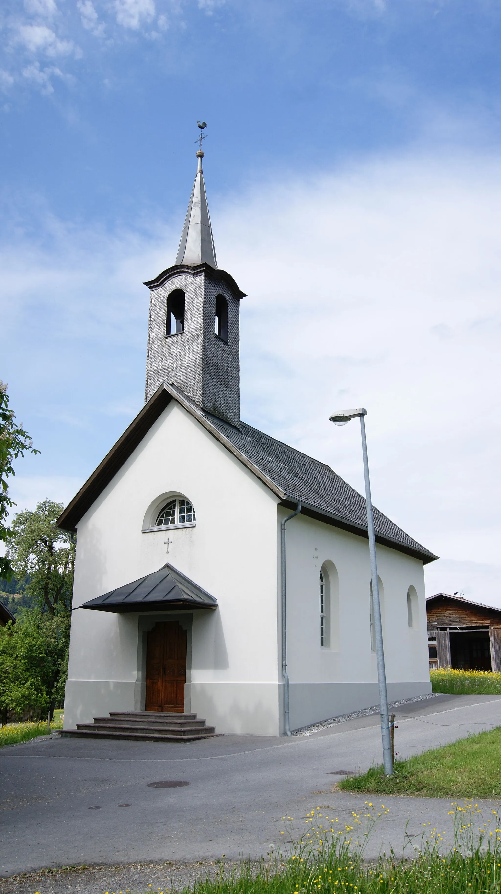 Photo showing: Chapel Our Lady of the Snow in Winsau in Dornbirn, Vorarlberg, Austria.