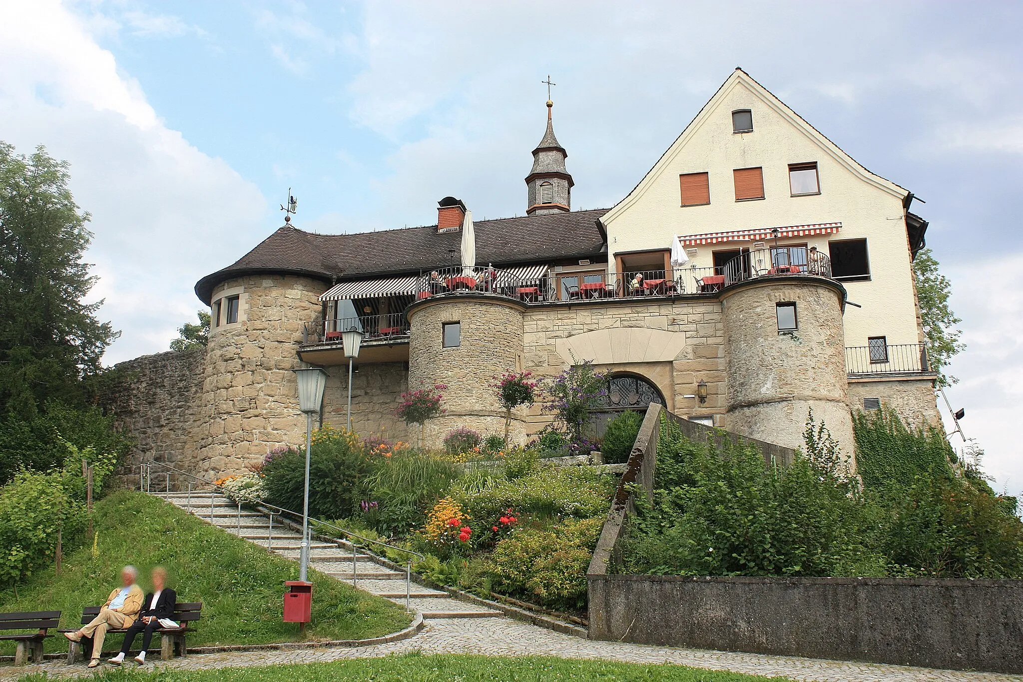 Photo showing: Bregenz, castle Hohenbregenz