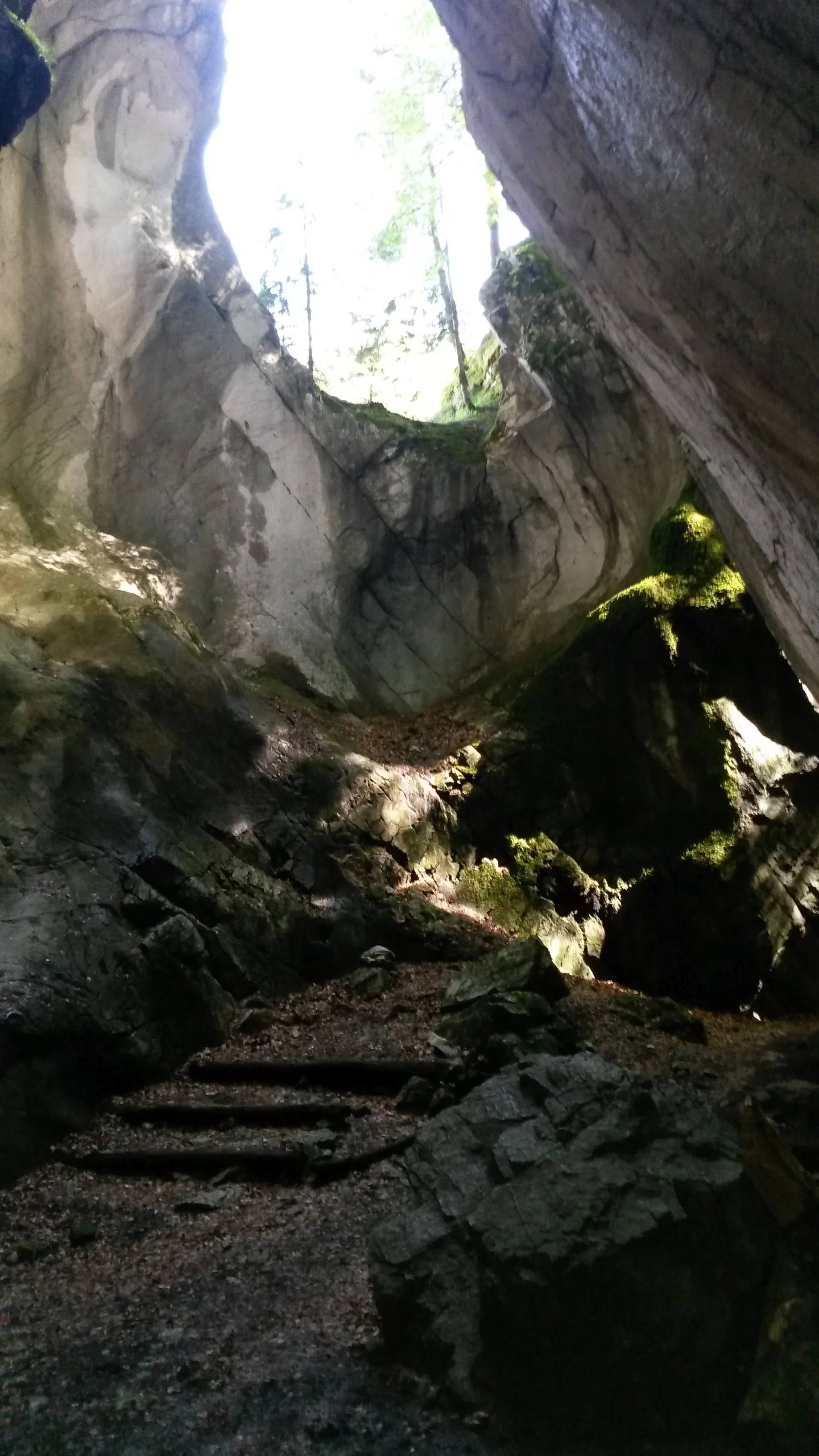 Photo showing: Kirchle bei Dornbirn, Aufgang zum Hauptraum