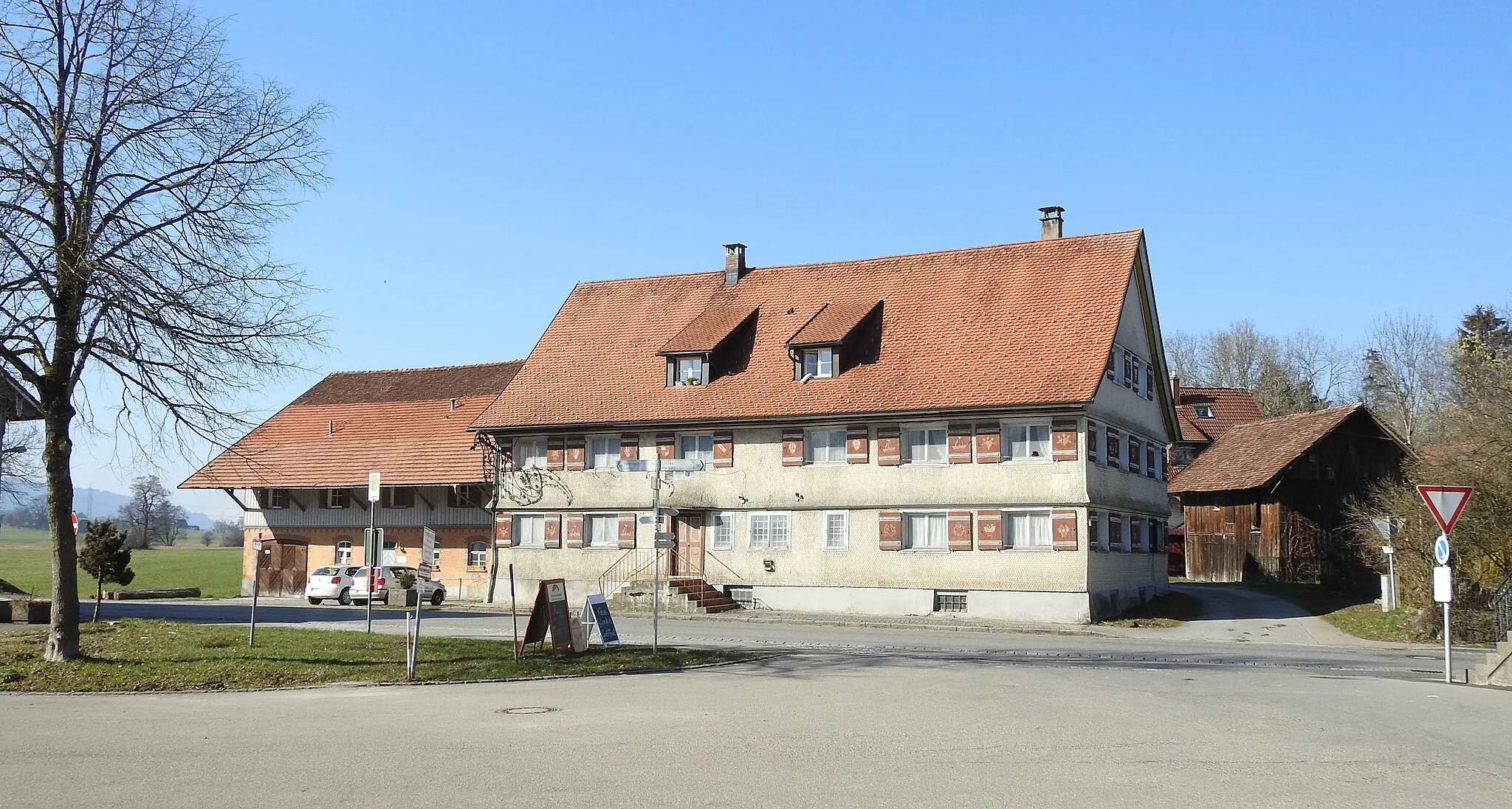 Photo showing: Ehem. Gasthof zum Löwen in Wigratzbad, Opfenbach
