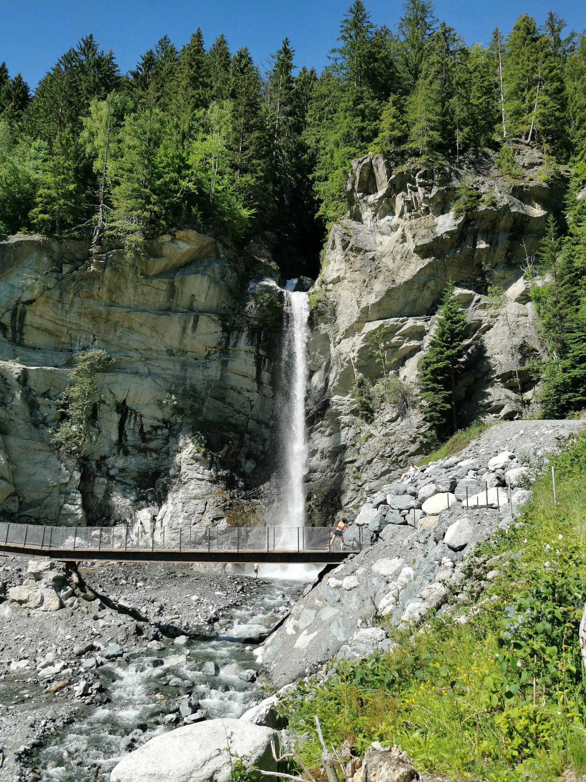 Photo showing: Wasserfall Balbierfall / Balbierbach-Wasserfall