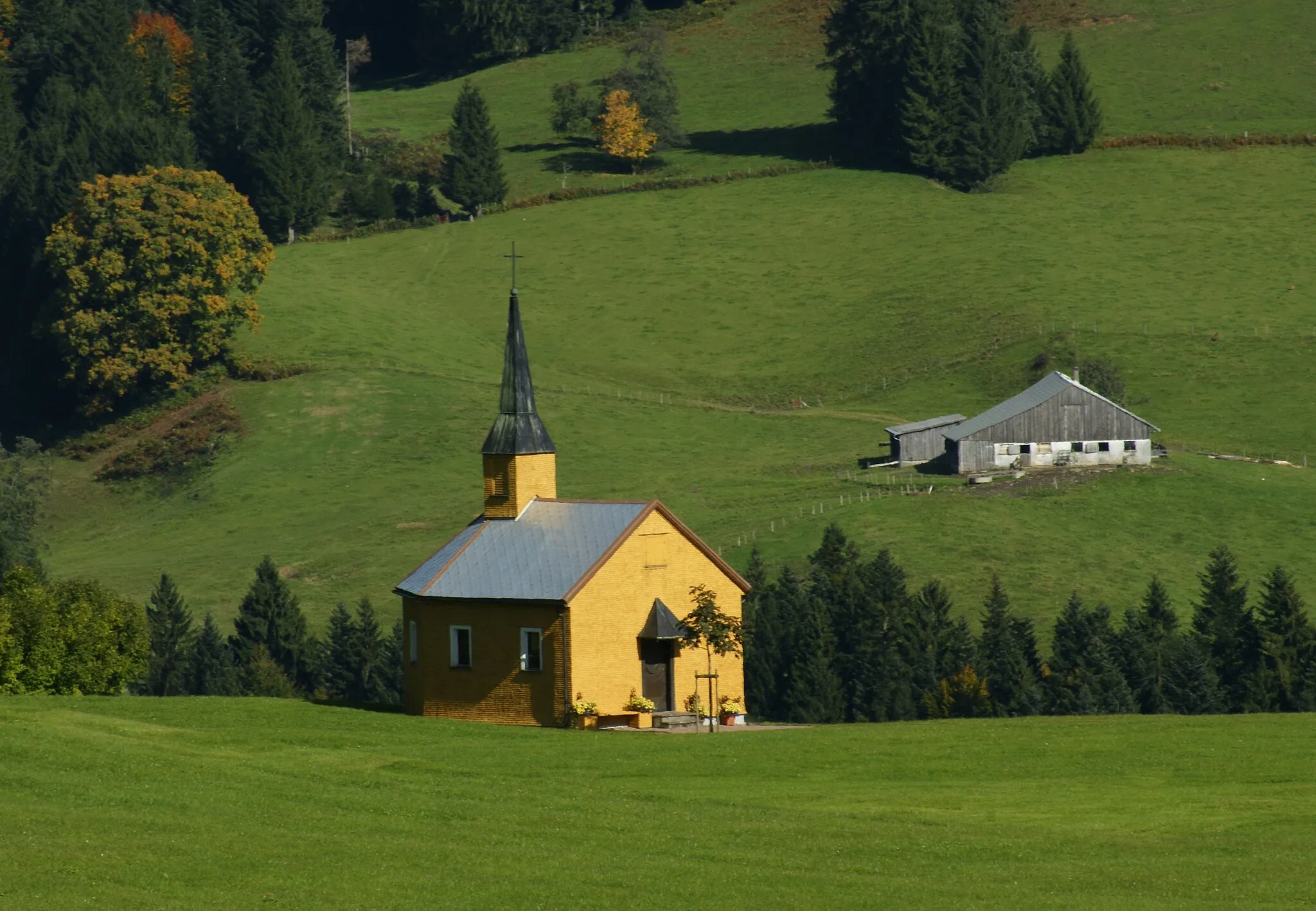 Photo showing: Marienkapelle zu Halden Sulzberg in Vorarlberg.