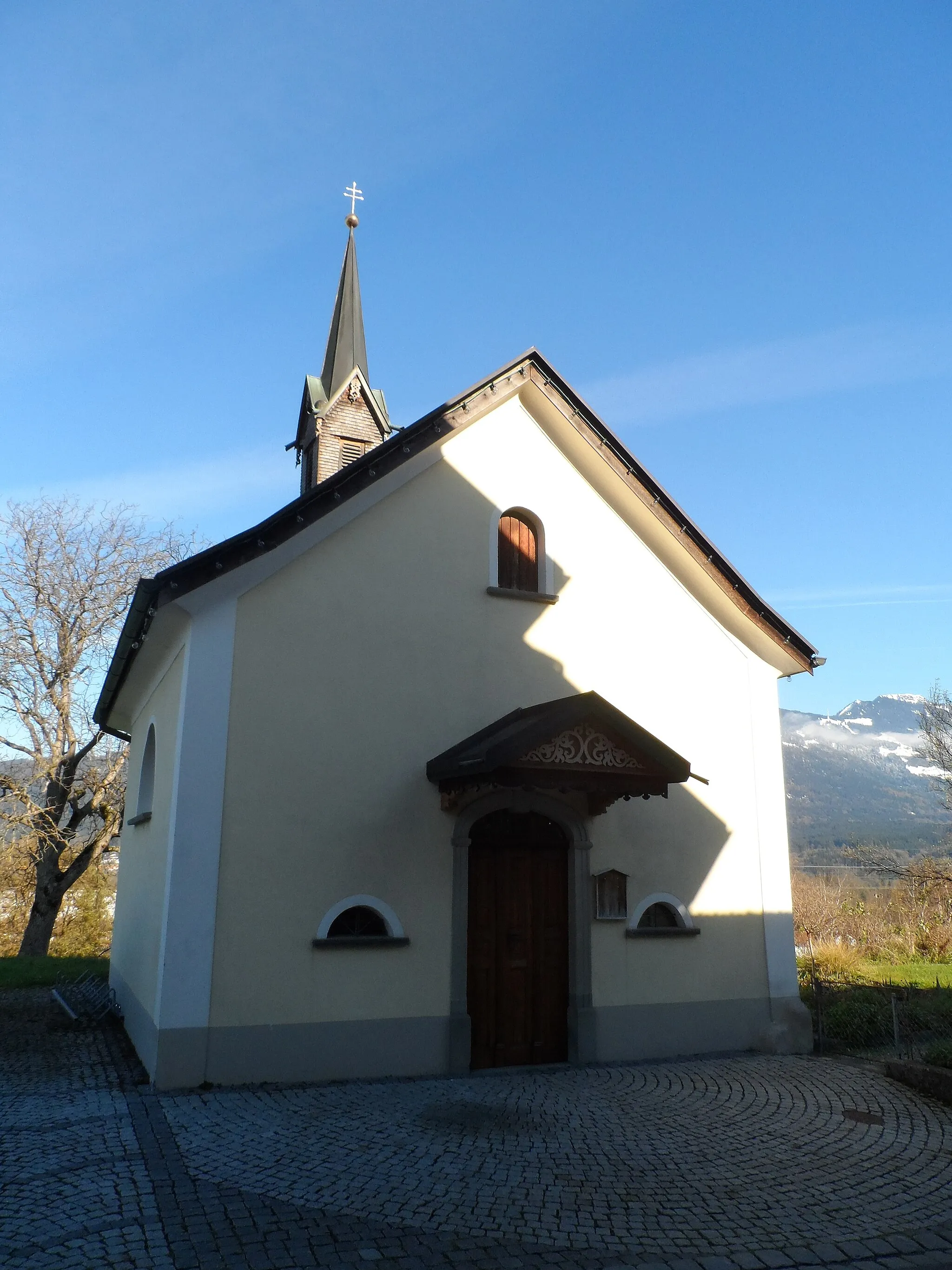 Photo showing: Kapelle Maria Krönung - Motten, Nenzing