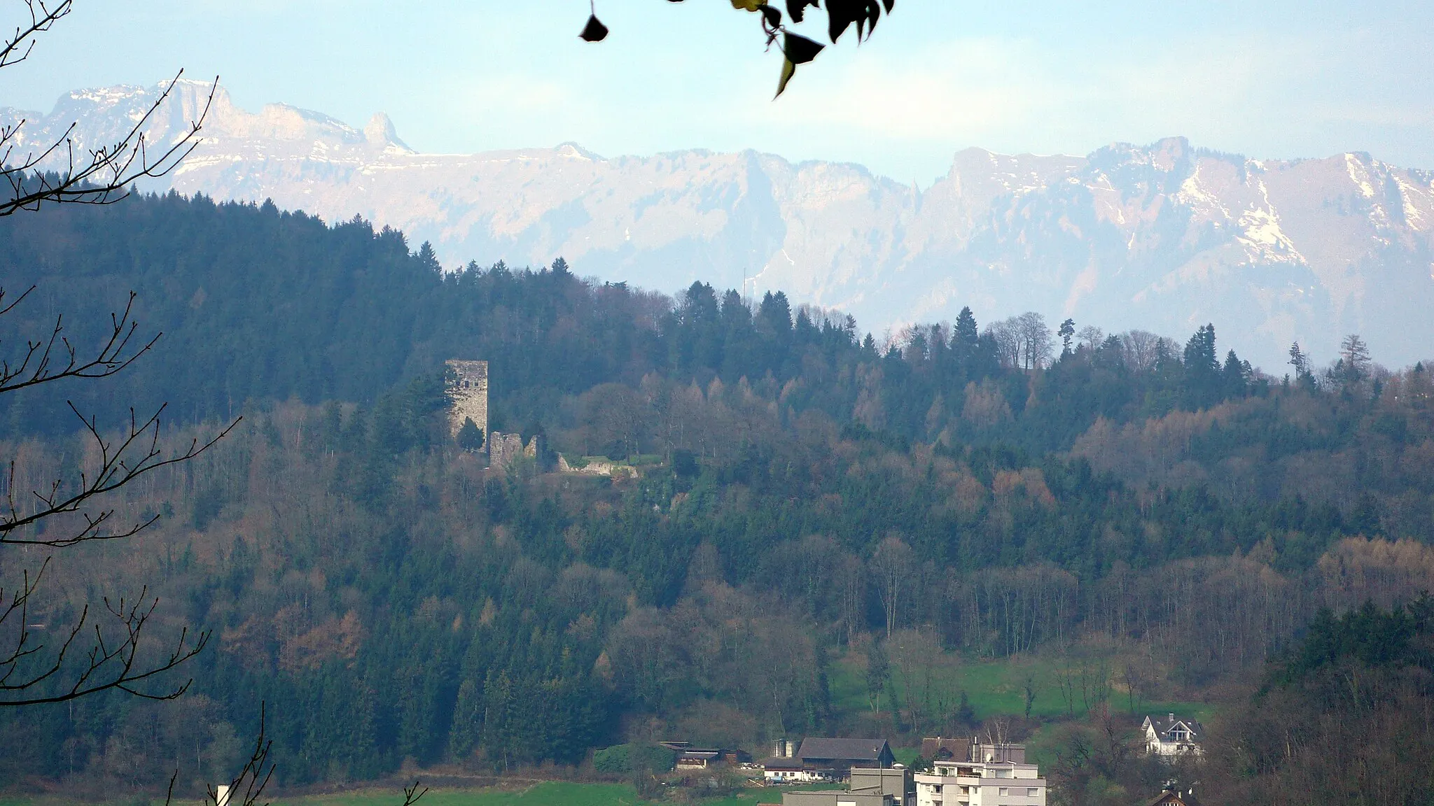 Photo showing: Tostner Burg, Feldkirch-Tosters

This media shows the protected monument with the number 88009 in Austria. (Commons, de, Wikidata)