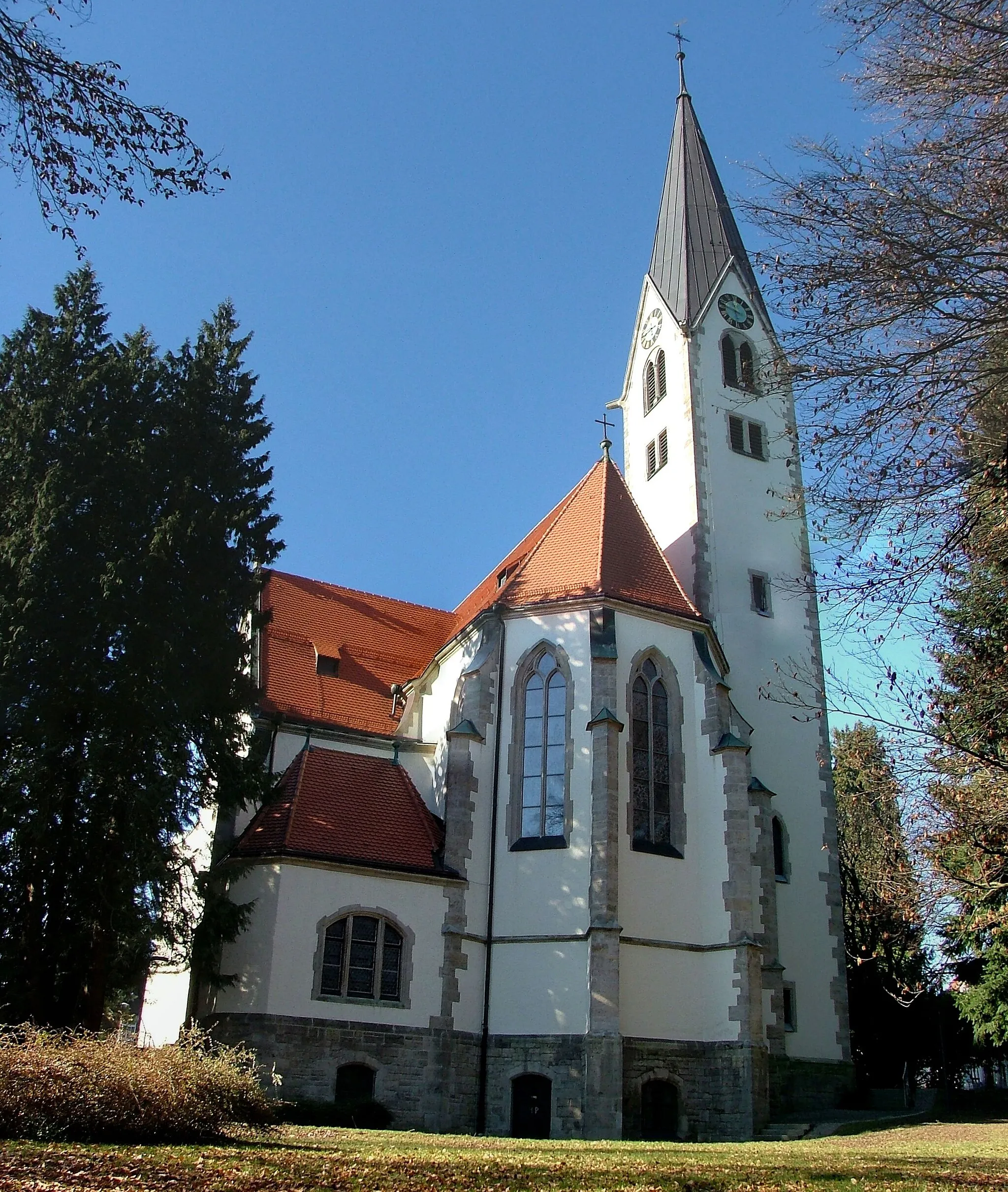 Photo showing: Ev. Kirche This is a photograph of an architectural monument. It is on the list of cultural monuments of Bayern, no. D-7-76-116-370.