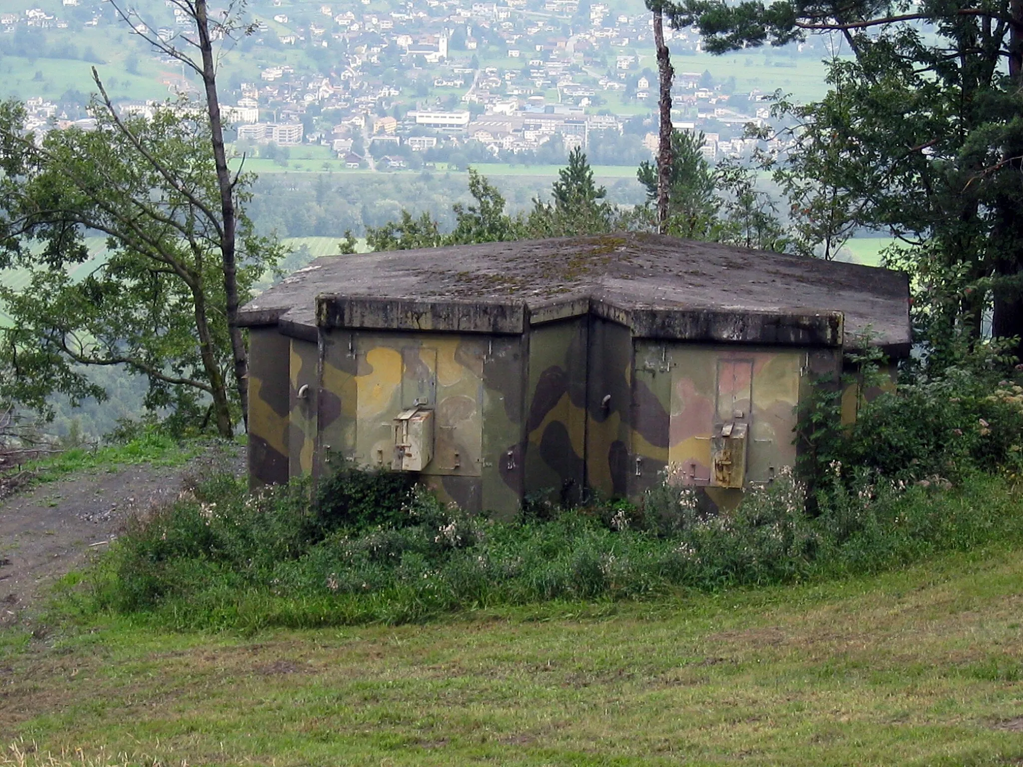 Photo showing: Training bunker 10,5 cm Hb 46