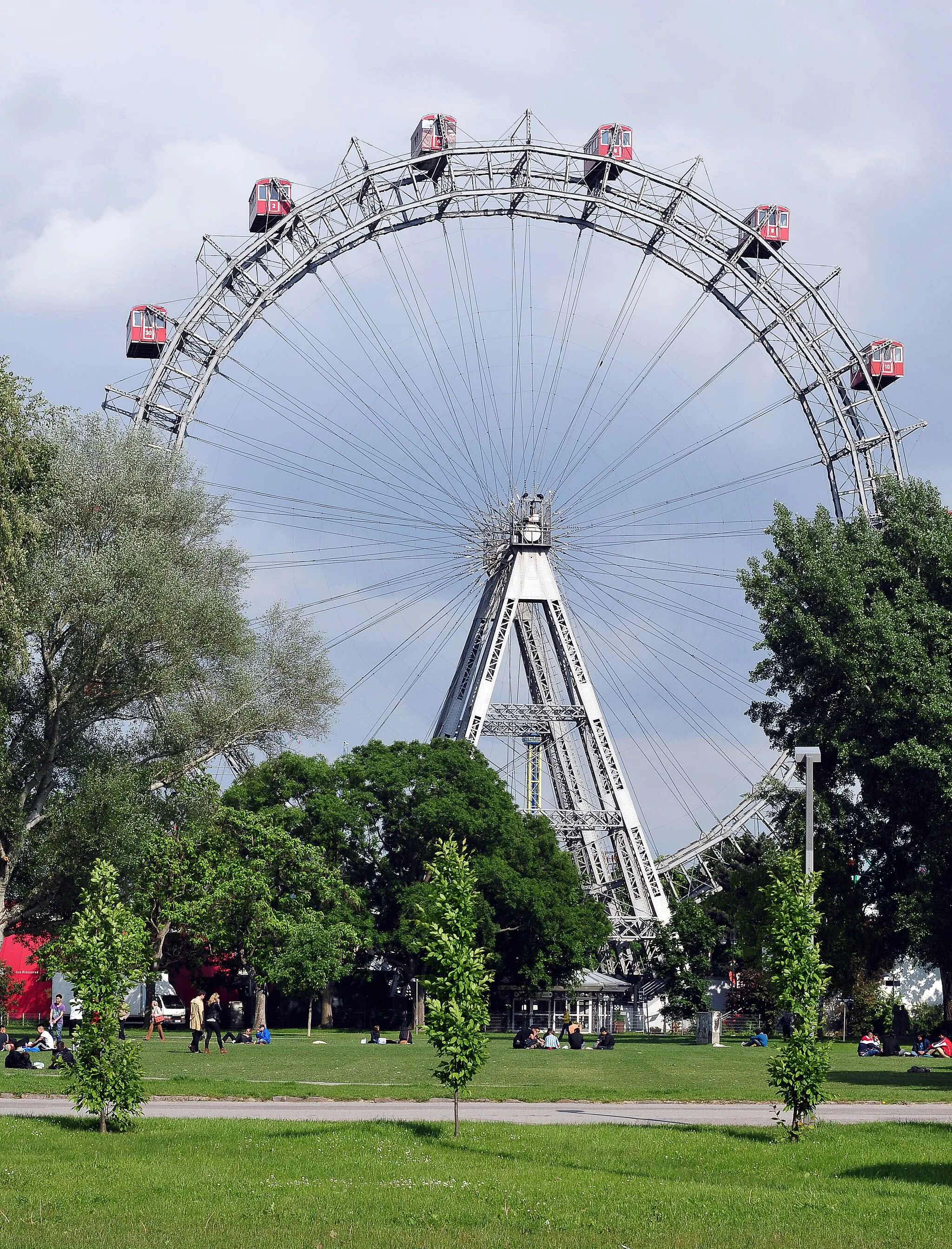 Photo showing: Wiener Riesenrad im Wurstelprater