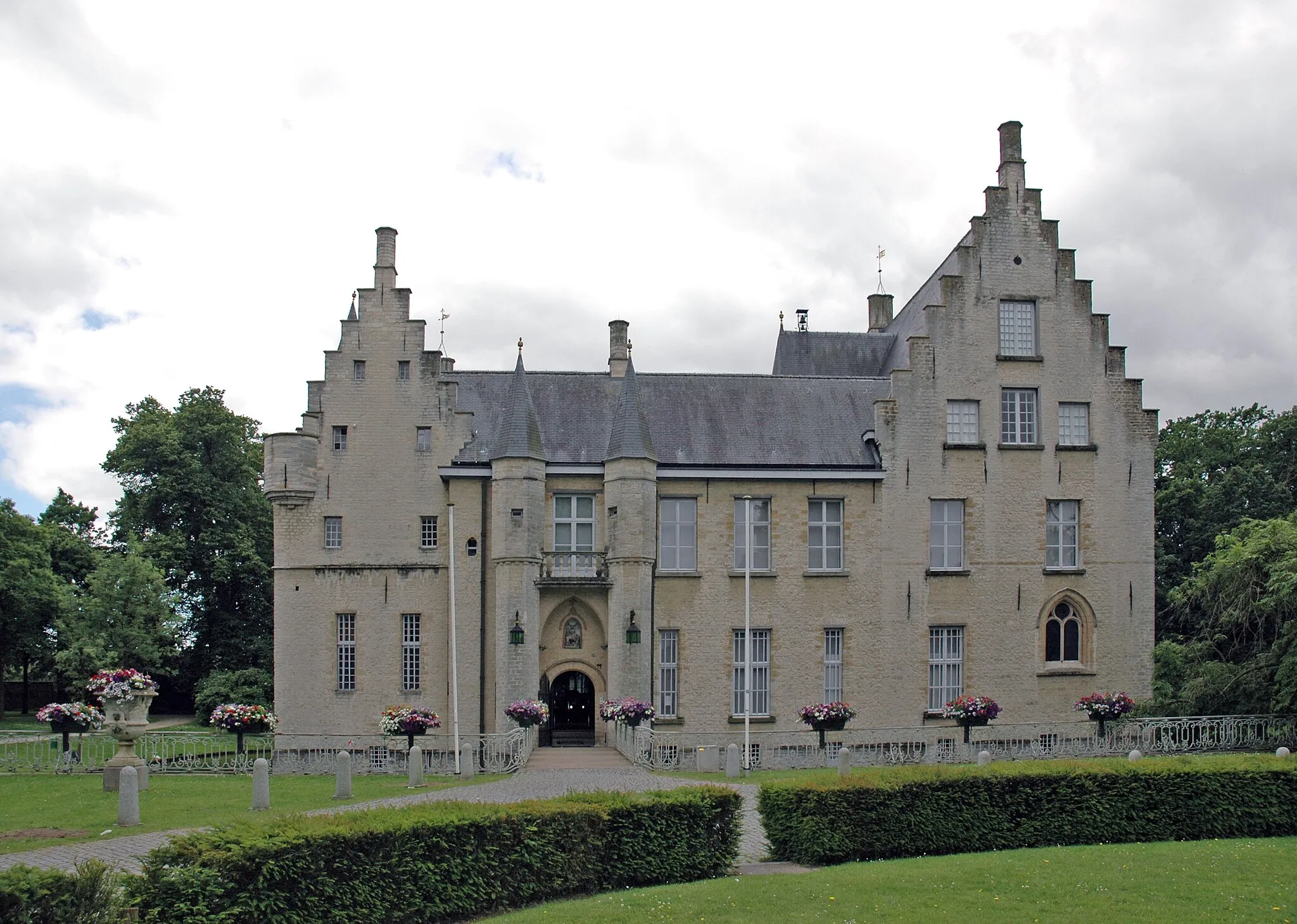 Photo showing: Schloss Cortewalle in Beveren, Ansicht von Nordosten