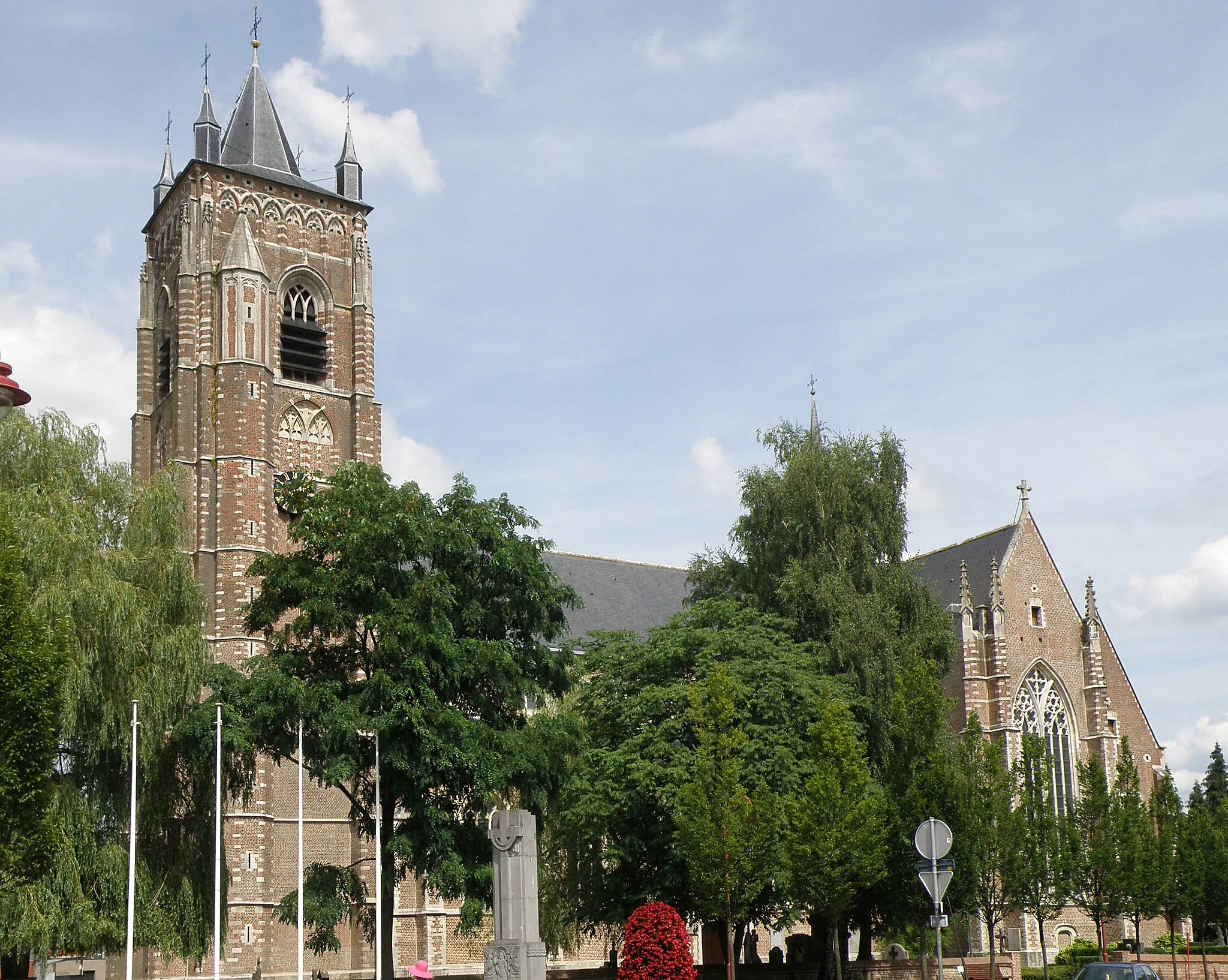 Photo showing: Sint-Lenaarts, deelgem. van Brecht (provincie Antwerpen, België). Sint-Leonarduskerk.