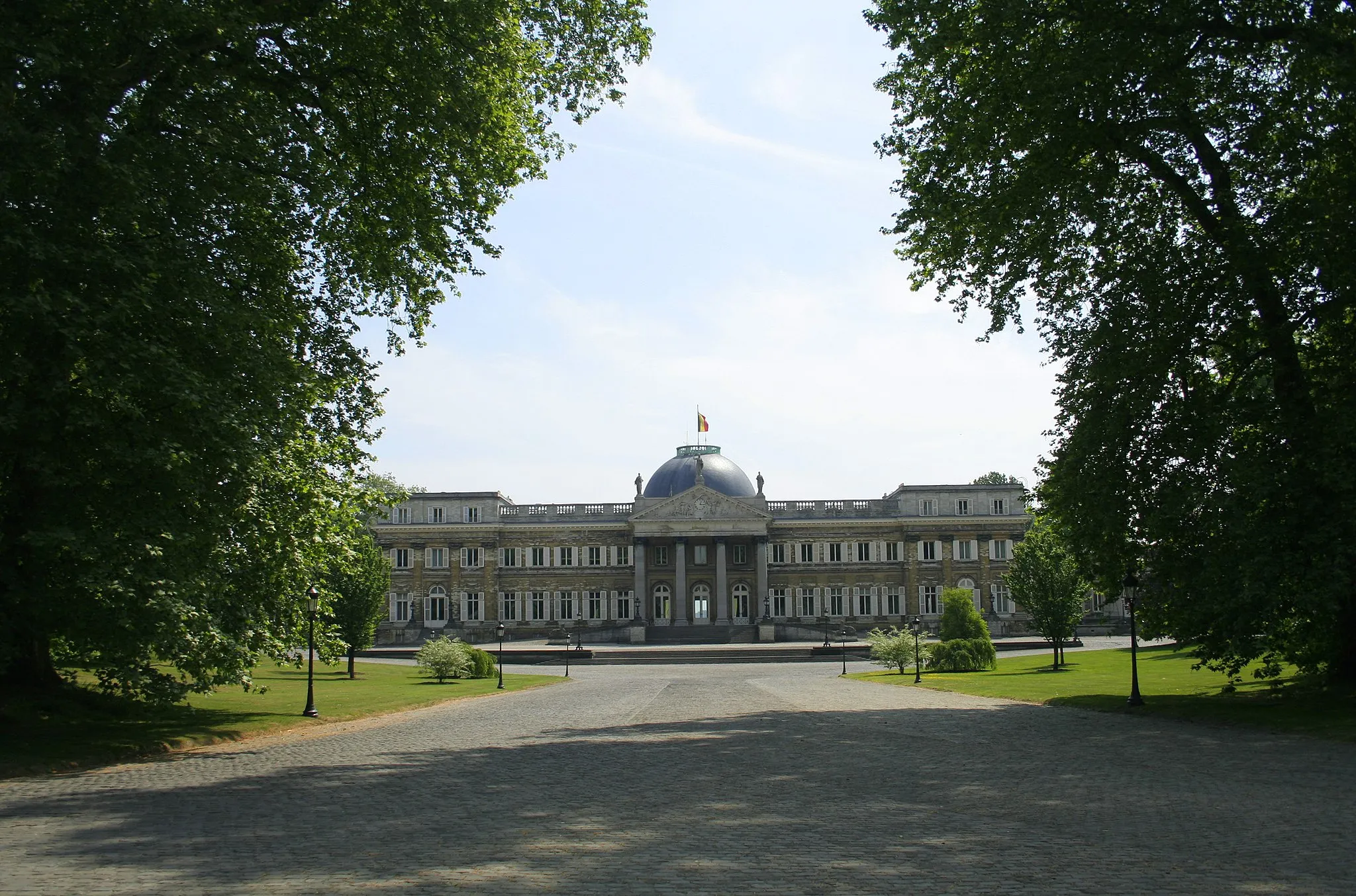 Photo showing: Laken (Belgium), the Royal Castle (architect:Charles de Wailly - 1782-1784).
