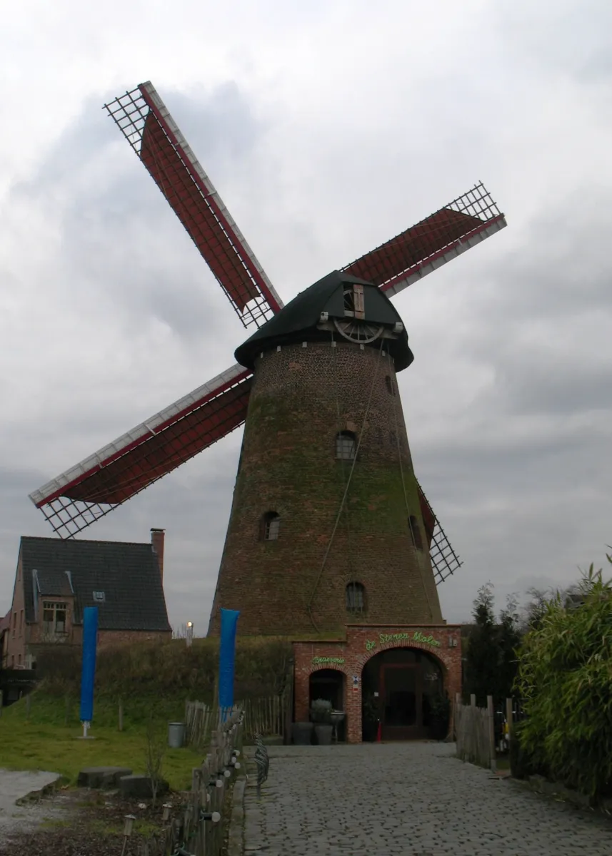 Photo showing: De Stenen Molen te Brecht, provincie Antwerpen