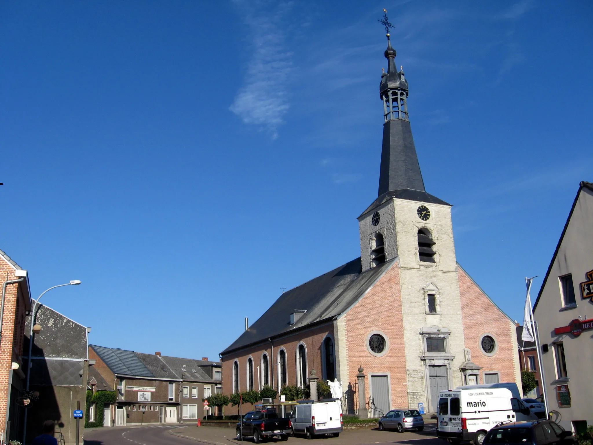 Photo showing: Sint-Guibertuskerk in Itegem