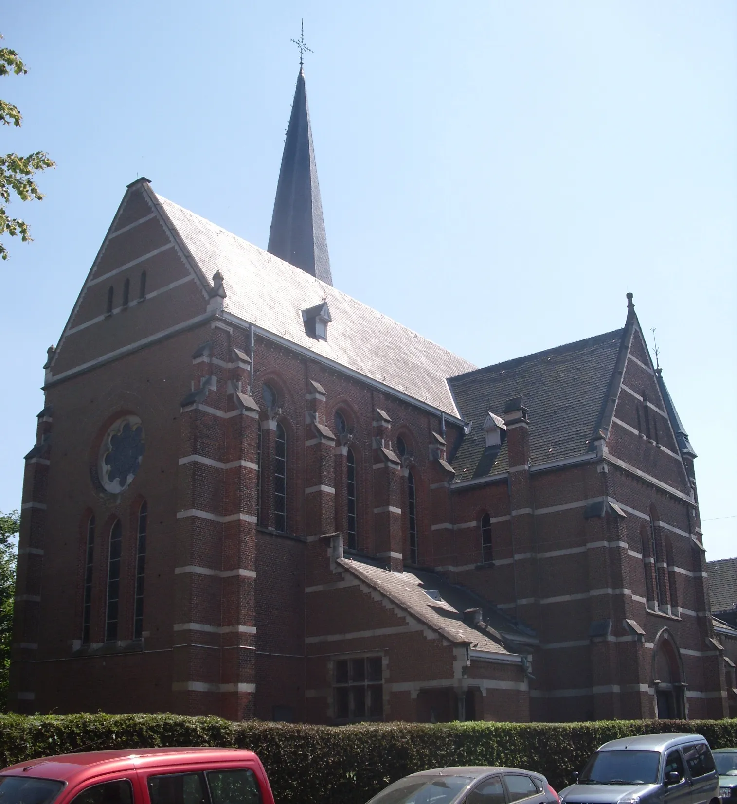 Photo showing: Sint-Stephanuskerk - Wolfgang d'Urselstraat - Hingene - Bornem - Provincie Antwerpen - Vlaams Gewest - België