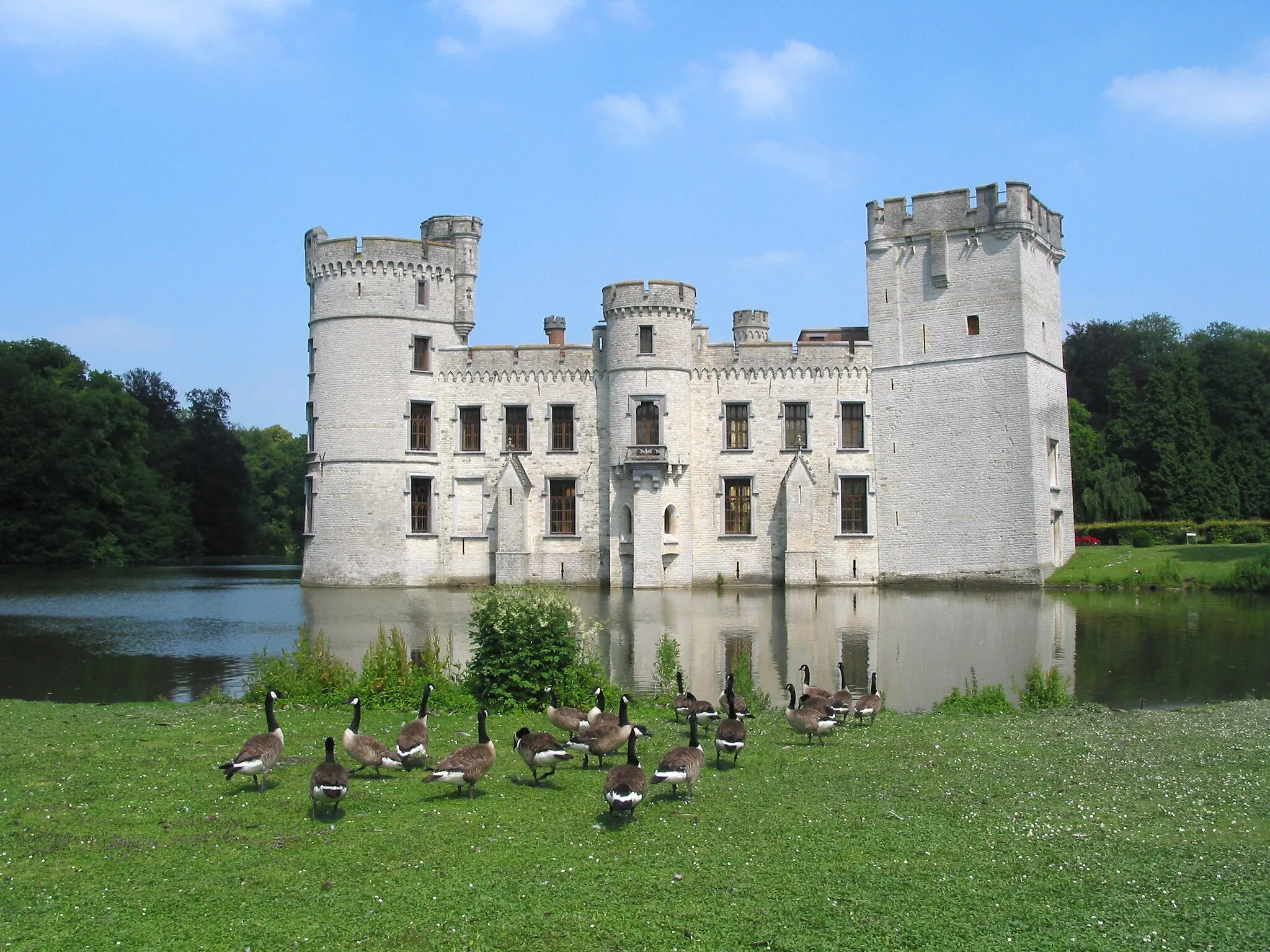 Photo showing: Meise (Belgium), the Bouchout castle (XII-XIXth centuries).