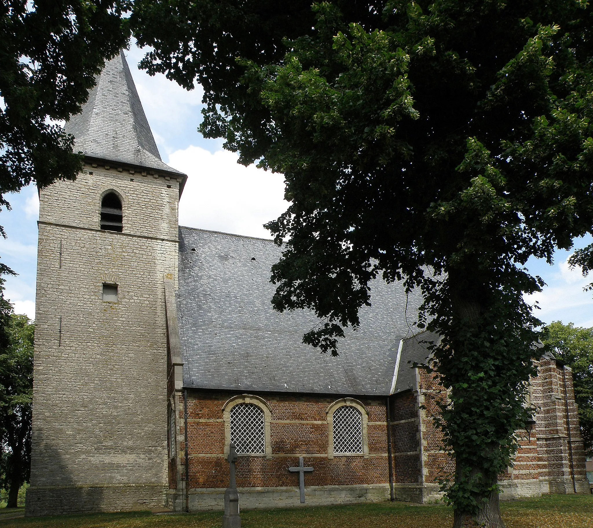 Photo showing: Ranst (prov. Antwerpen, België). Kapel Onze-Lieve-Vrouw-ten-Hemel-Opgenomen (17de en 18de eeuw), in het gehucht Millegem.