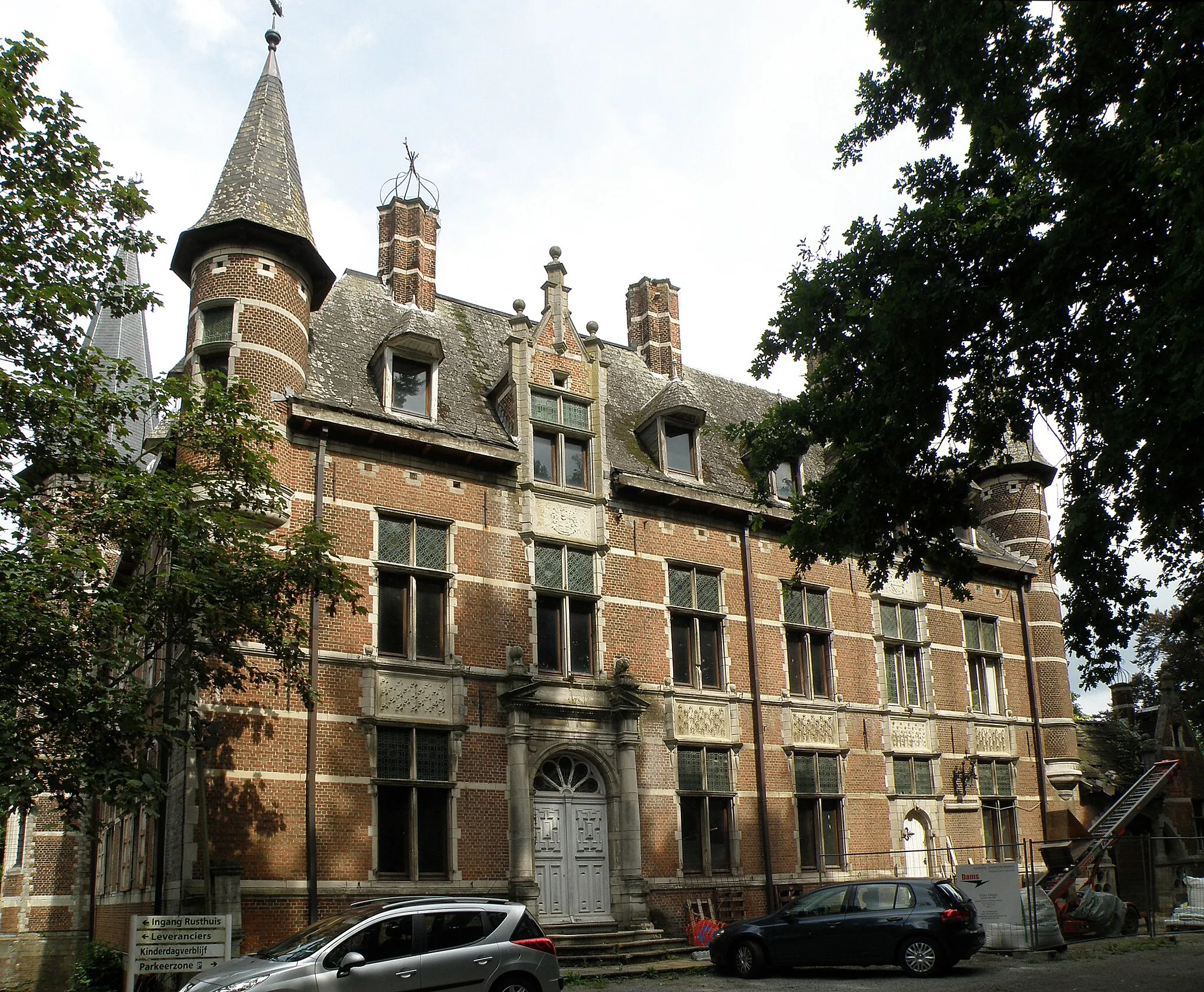 Photo showing: Wommelgem (prov. Antwerpen, België). Kasteel Selsaete, Selsaetenstraat nr.50.