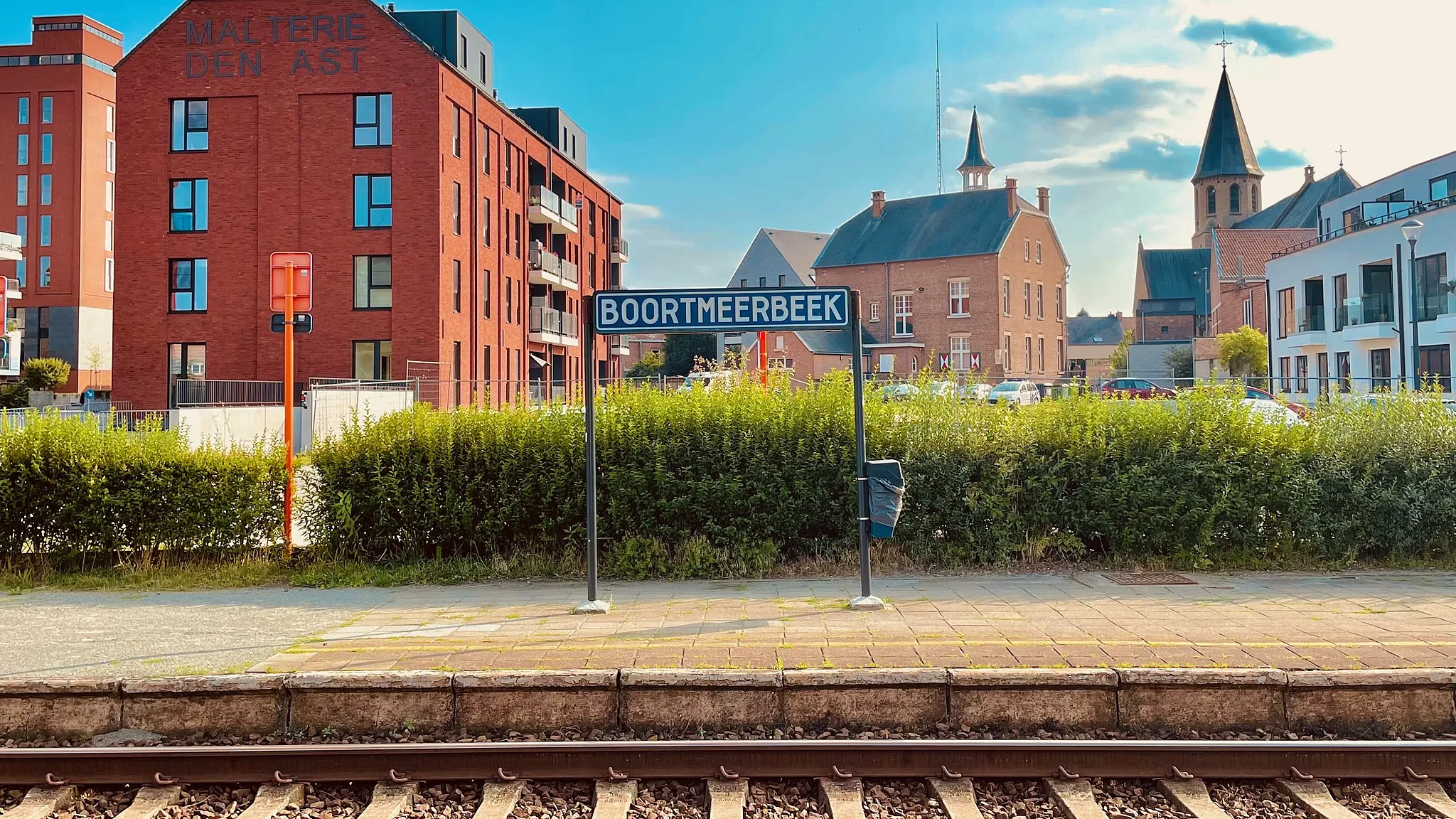 Photo showing: Station Boortmeerbeek Naam