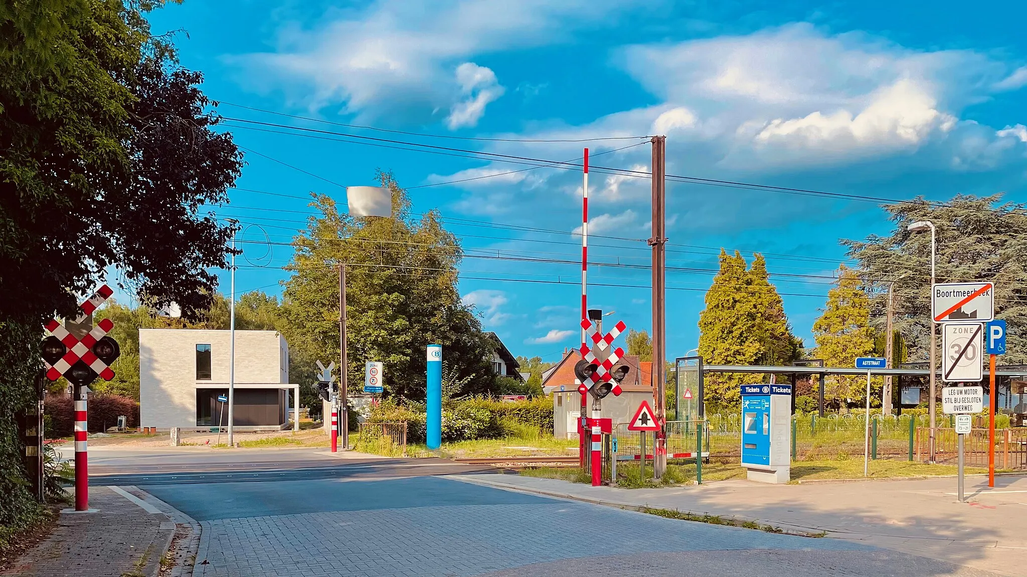 Photo showing: Station Boortmeerbeek 2021