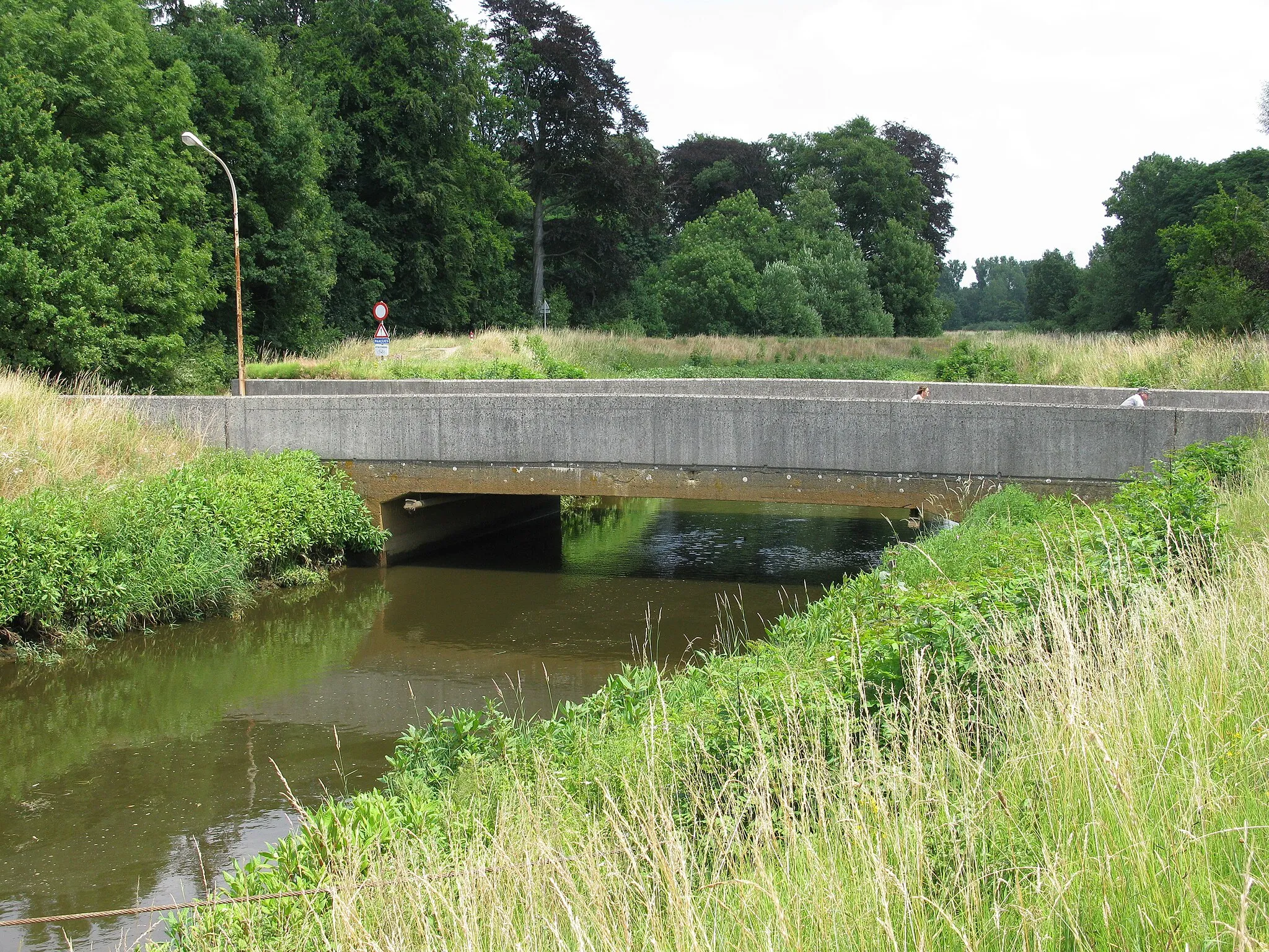 Photo showing: Boektbrug over de Grote Nete in Berlaar/Kessel