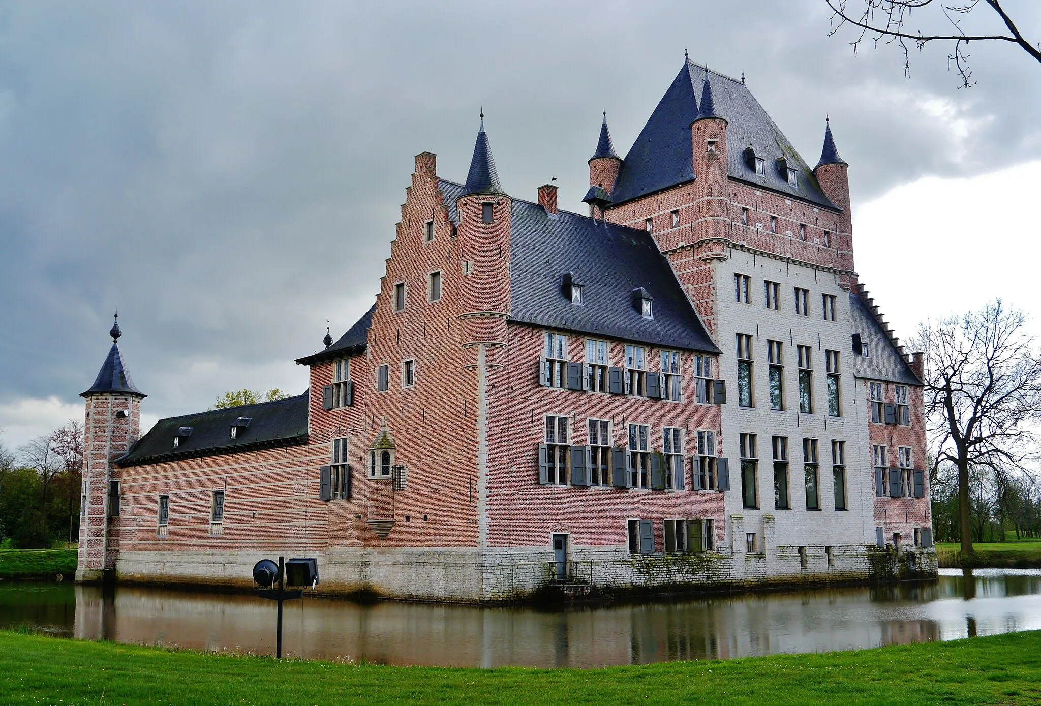 Photo showing: Bossenstein Castle, Broechem, Province of Antwerp, Flanders, Belgium