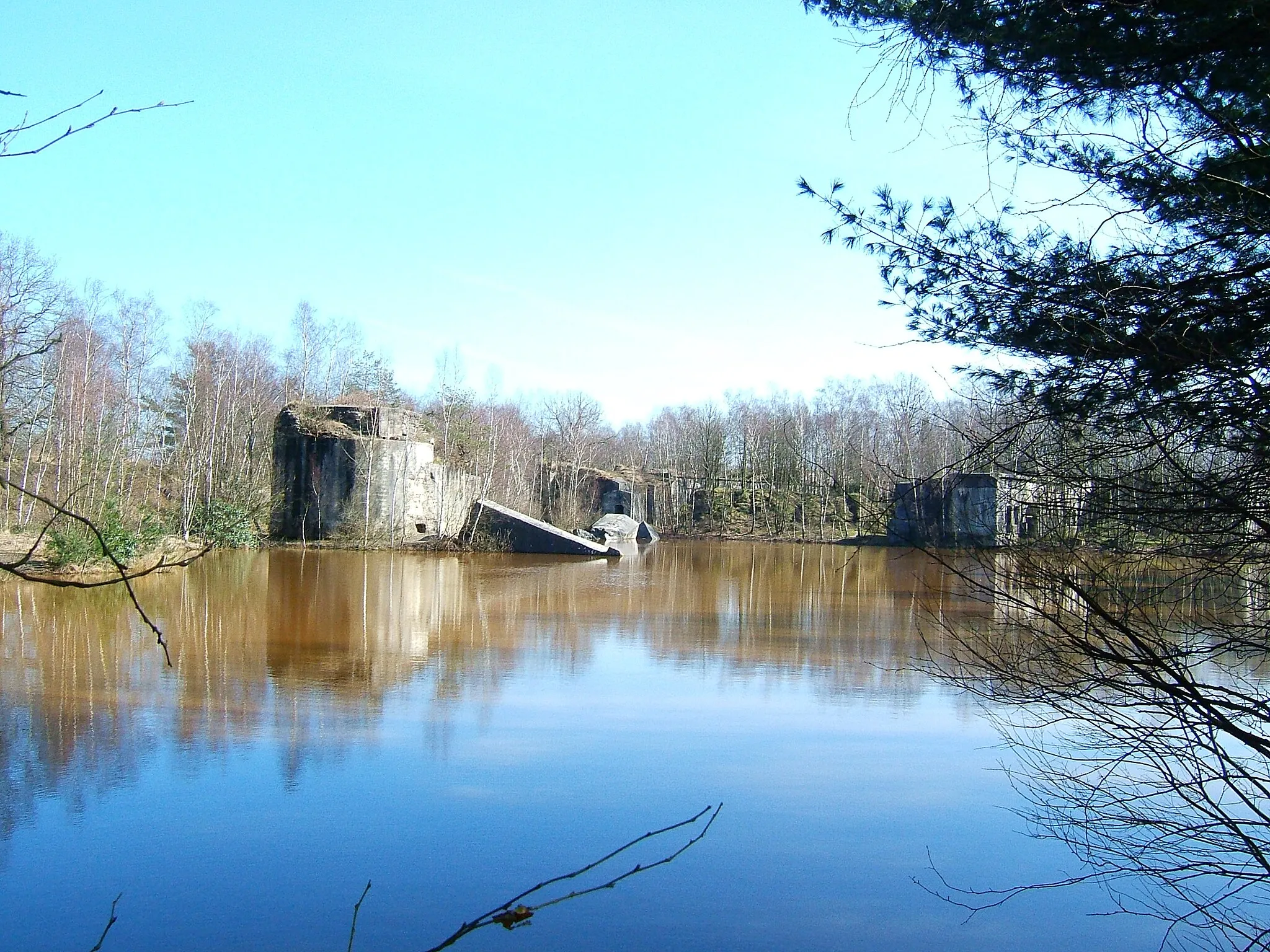 Photo showing: Now a nature reserve and bat sanctuary