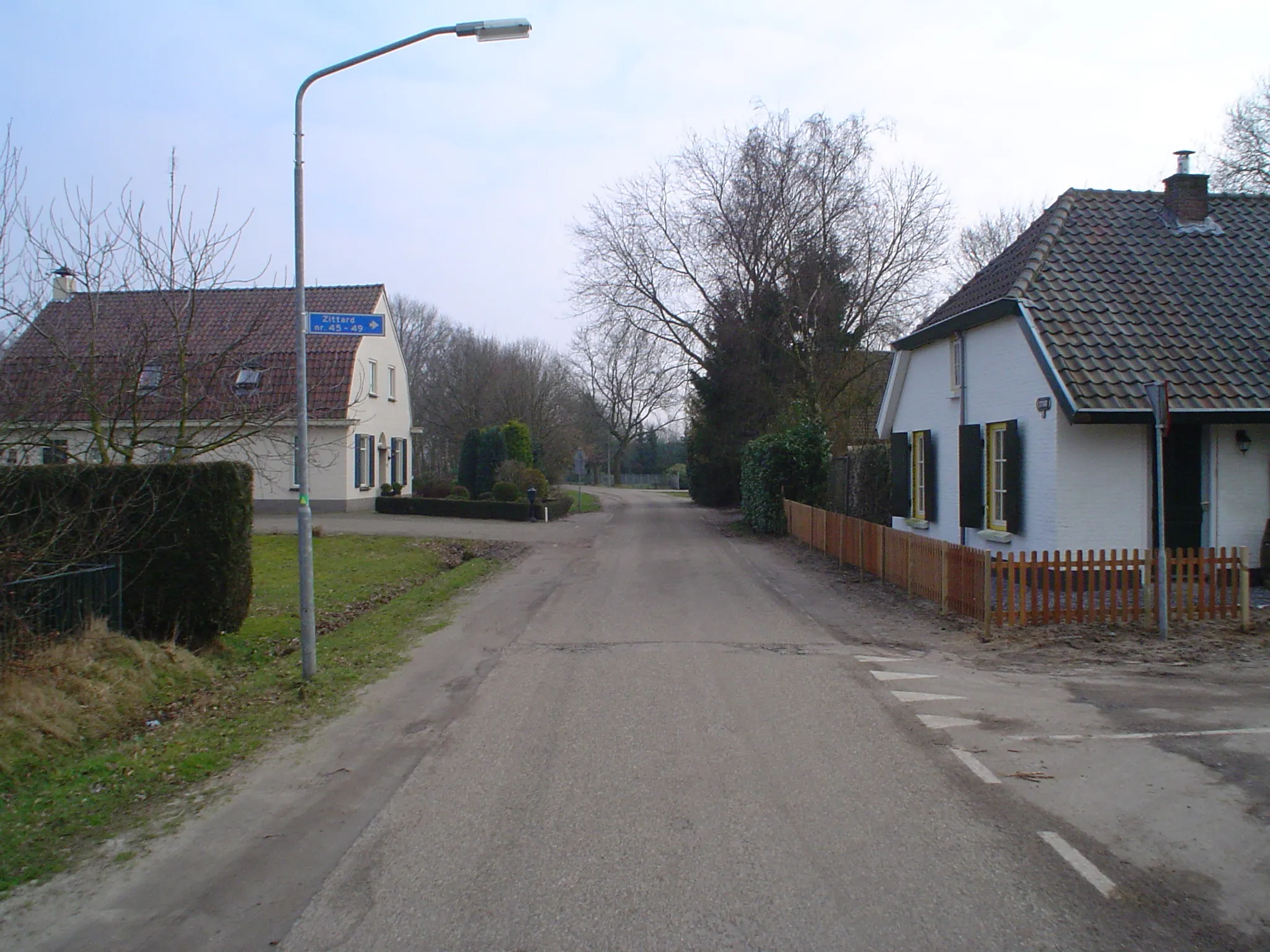 Photo showing: Farmhouses in the hamlet Zittard, near Veldhoven, the Netherlands.