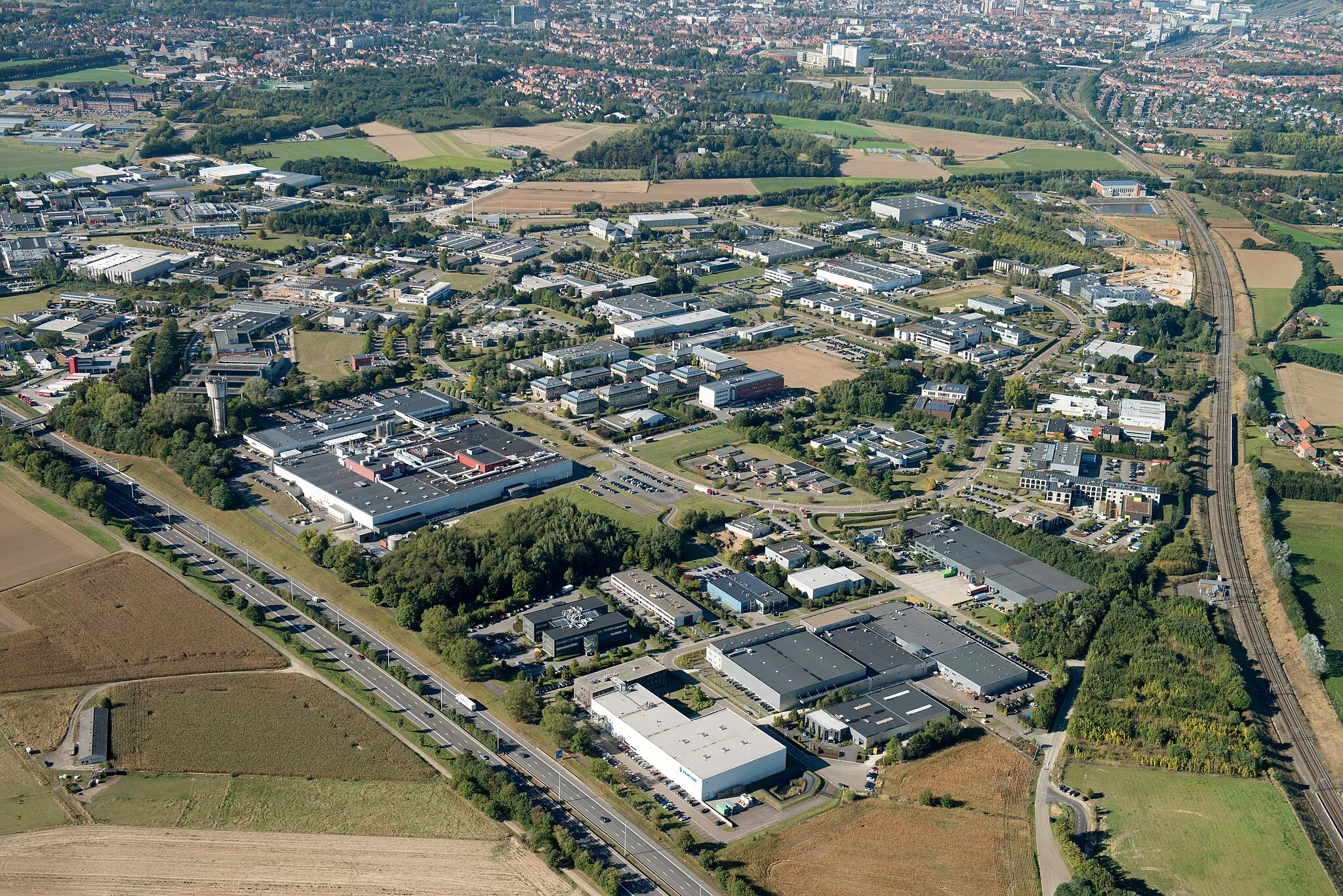 Photo showing: Leuven Haasrode Overview