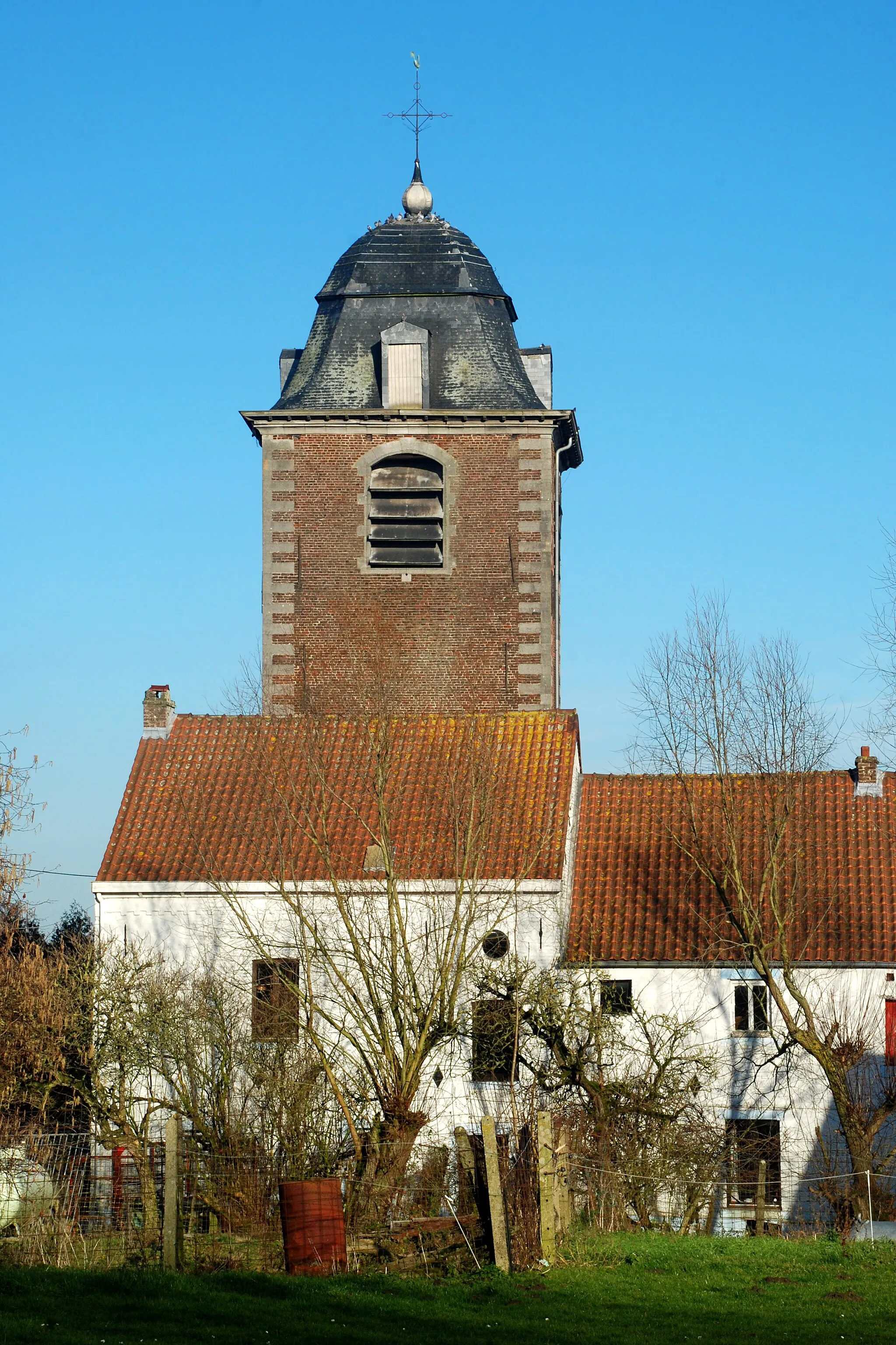 Photo showing: Belgique - Brabant wallon - Genappe - Baisy-Thy - Église Saint-Hubert