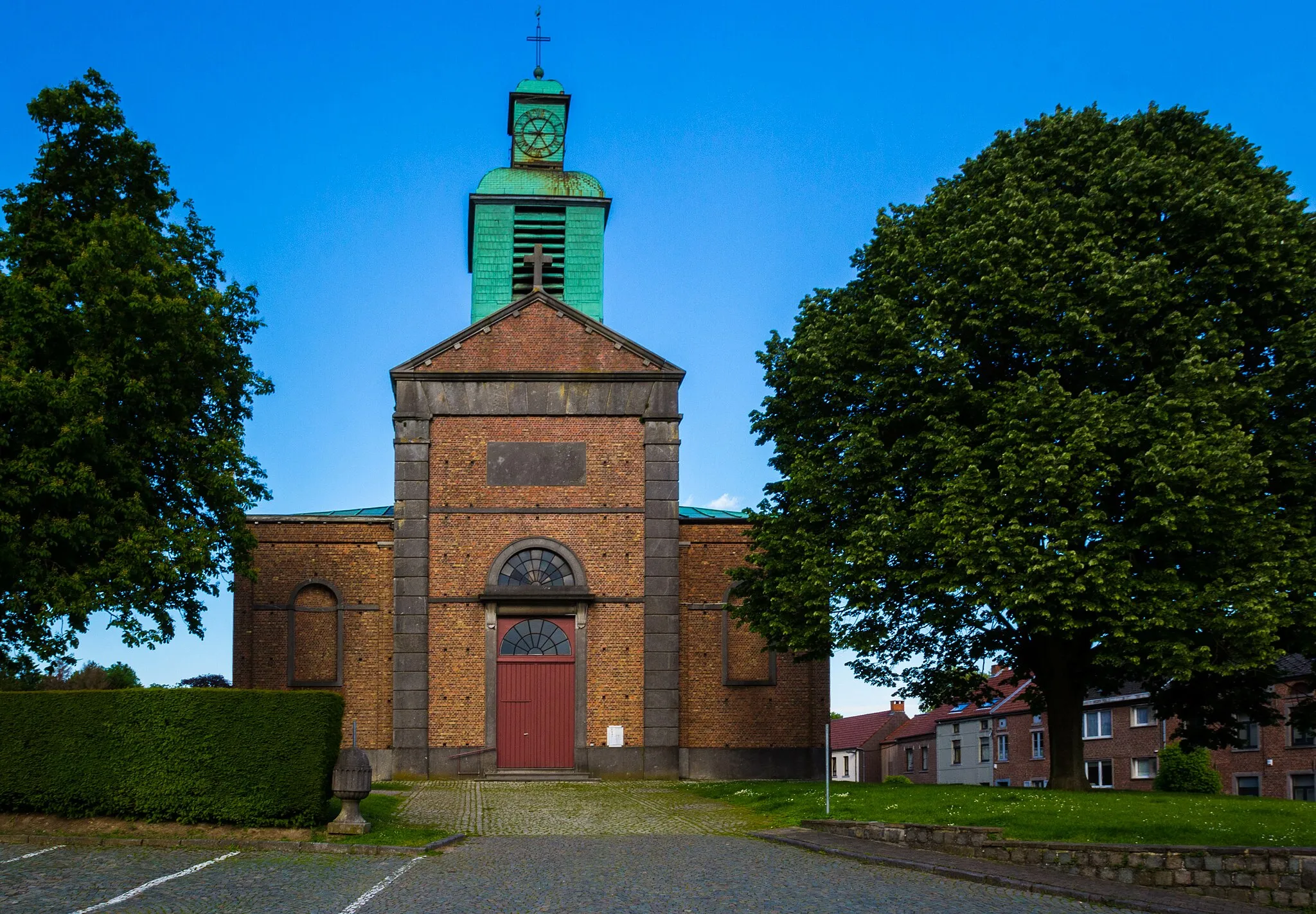 Photo showing: Eglise de Frasnes-lez-Gosselies