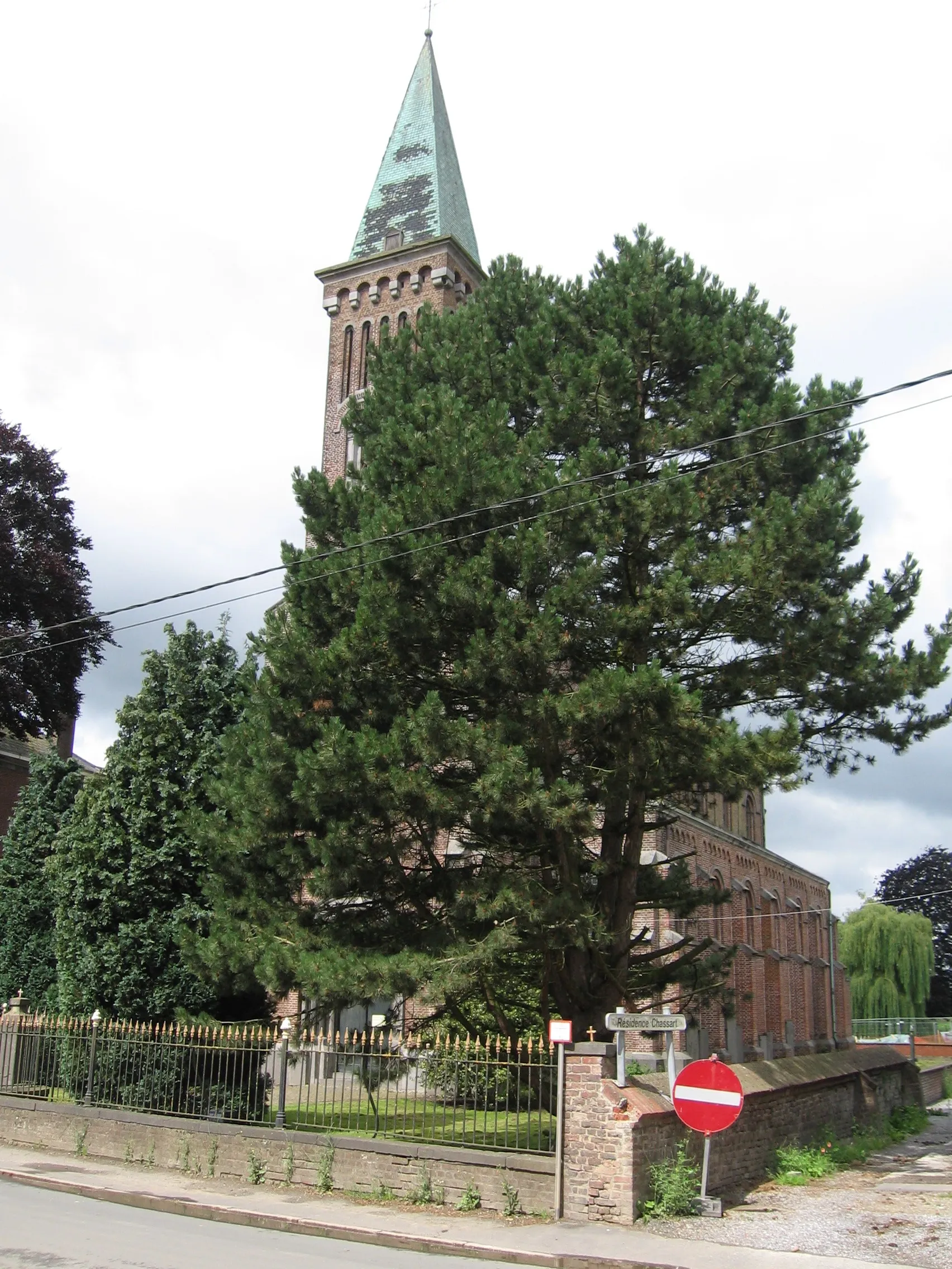 Photo showing: Église paroissiale Sainte-Gertrude, à Wagnelée (Belgique)