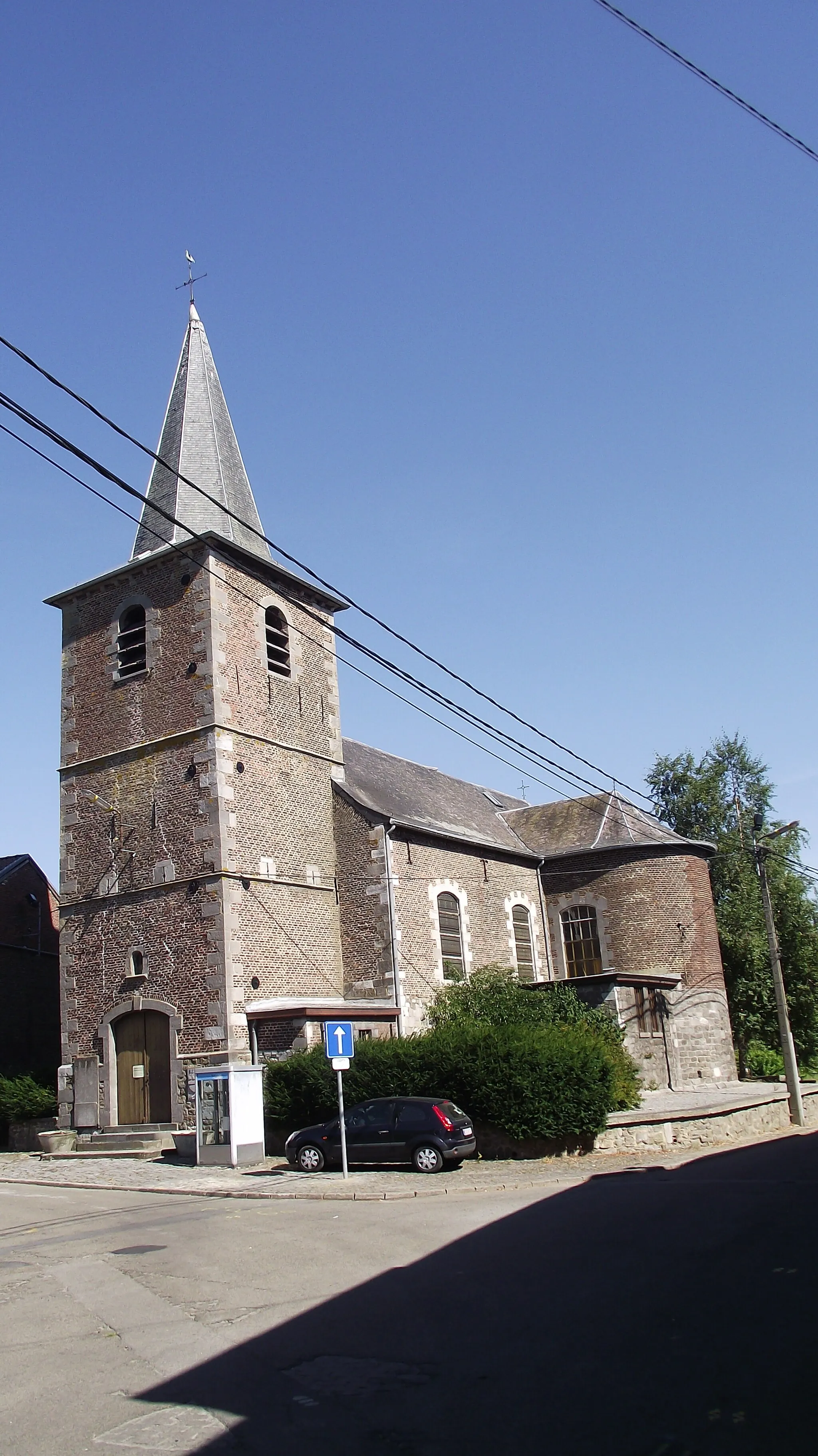 Photo showing: Oude kerk in Brye