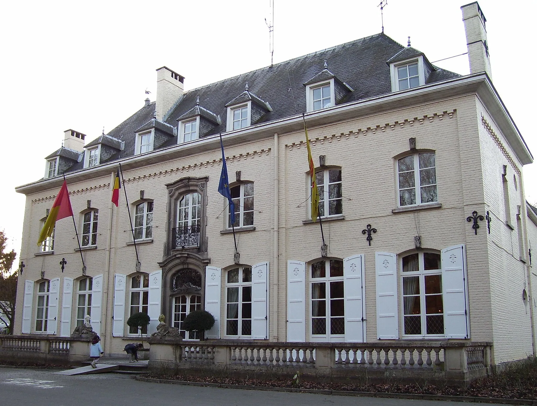 Photo showing: Château du Héron, since 1977 Maison Communale (municipality) of Rixensart, Belgium