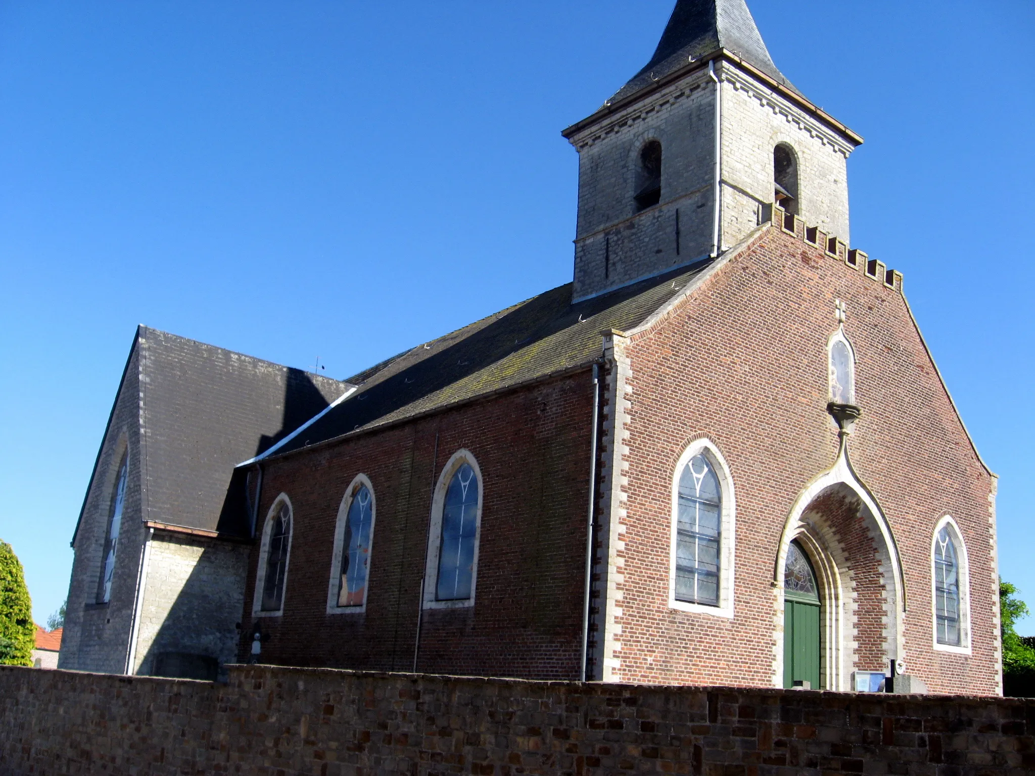 Photo showing: Sint-Pietersbandenkerk in Willebringen