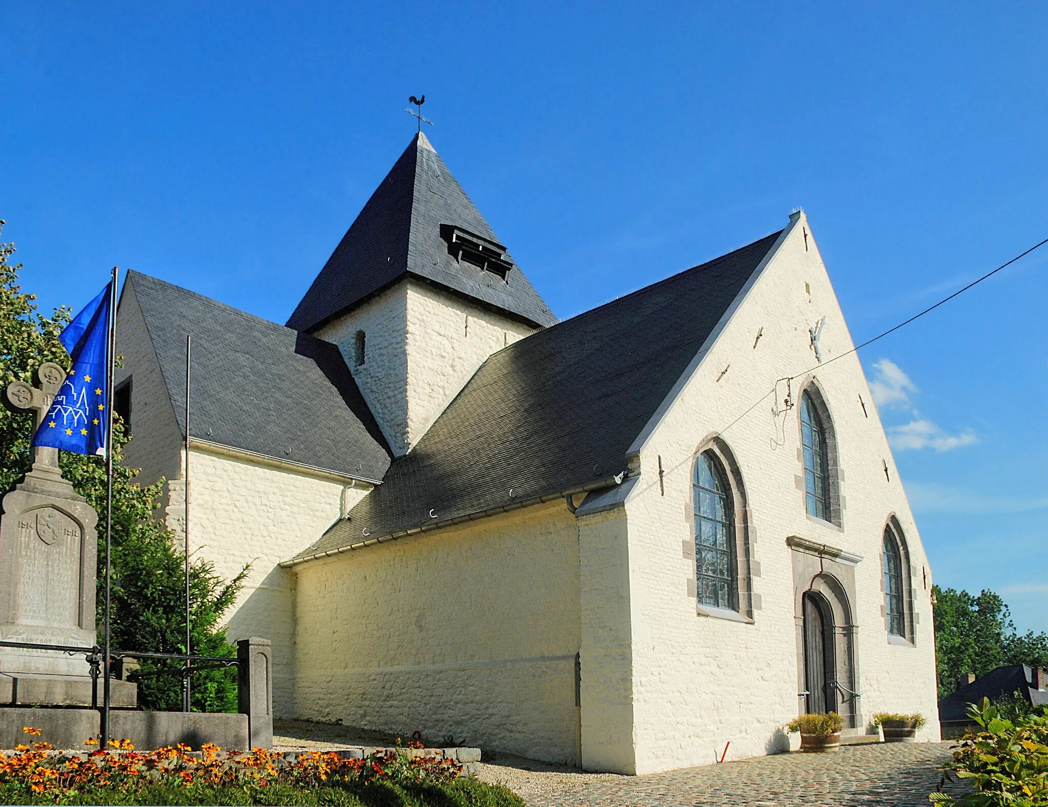 Photo showing: Belgique - Wallonie - Église Saint-Laurent de Haut-Ittre