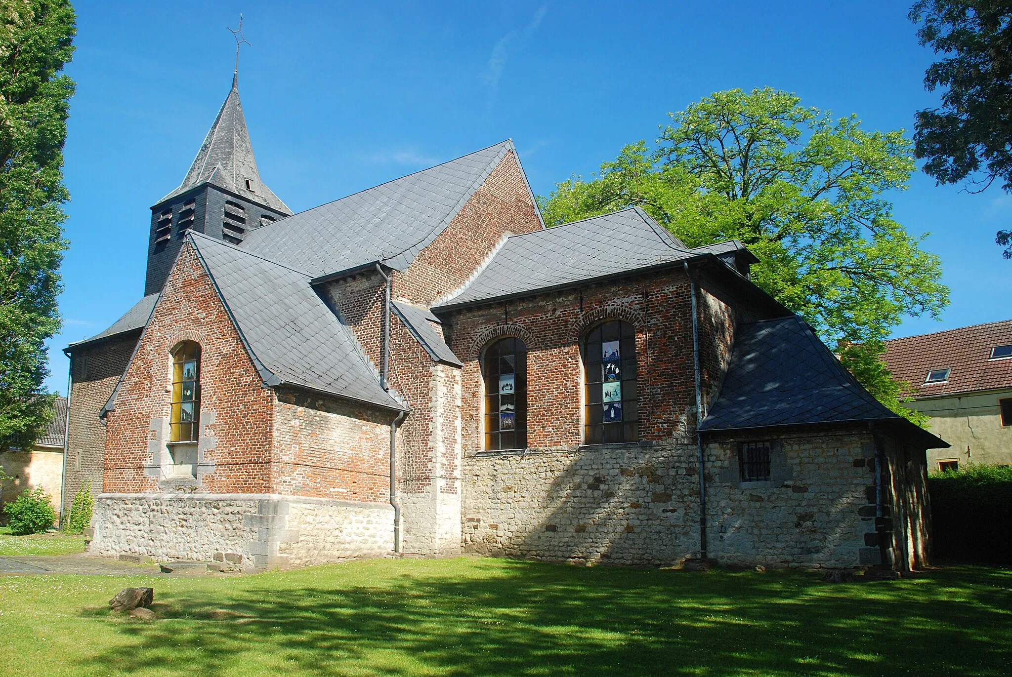 Photo showing: Belgique - Brabant wallon - Église Saint-Pierre de Glabais