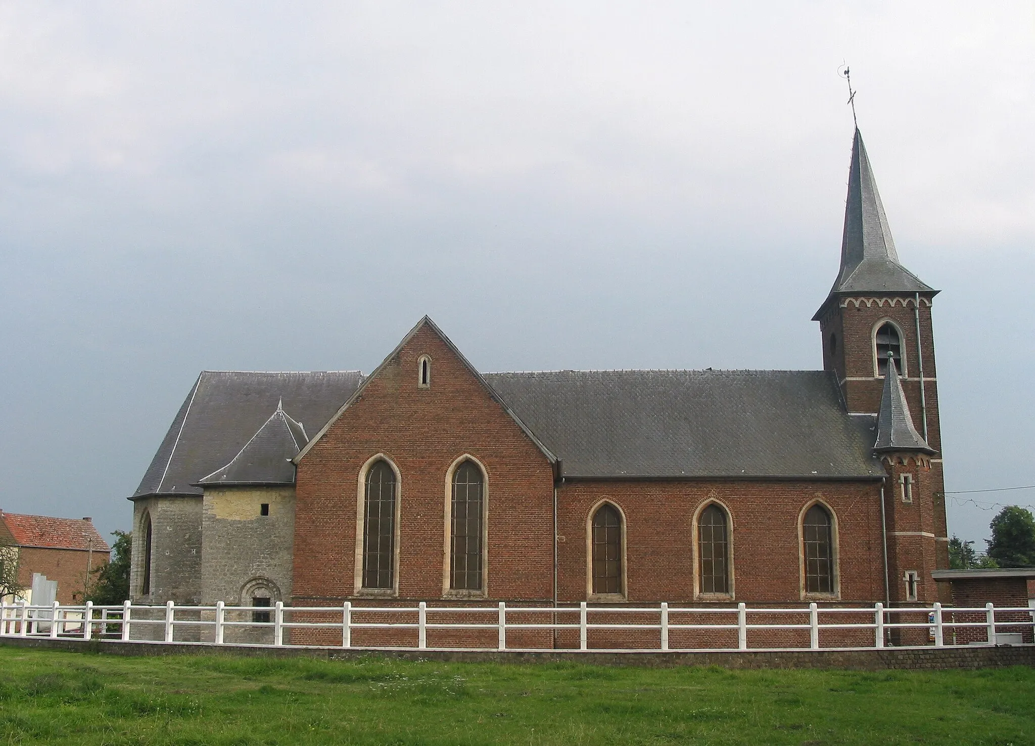 Photo showing: Orp-le-Petit (Belgium), the church.