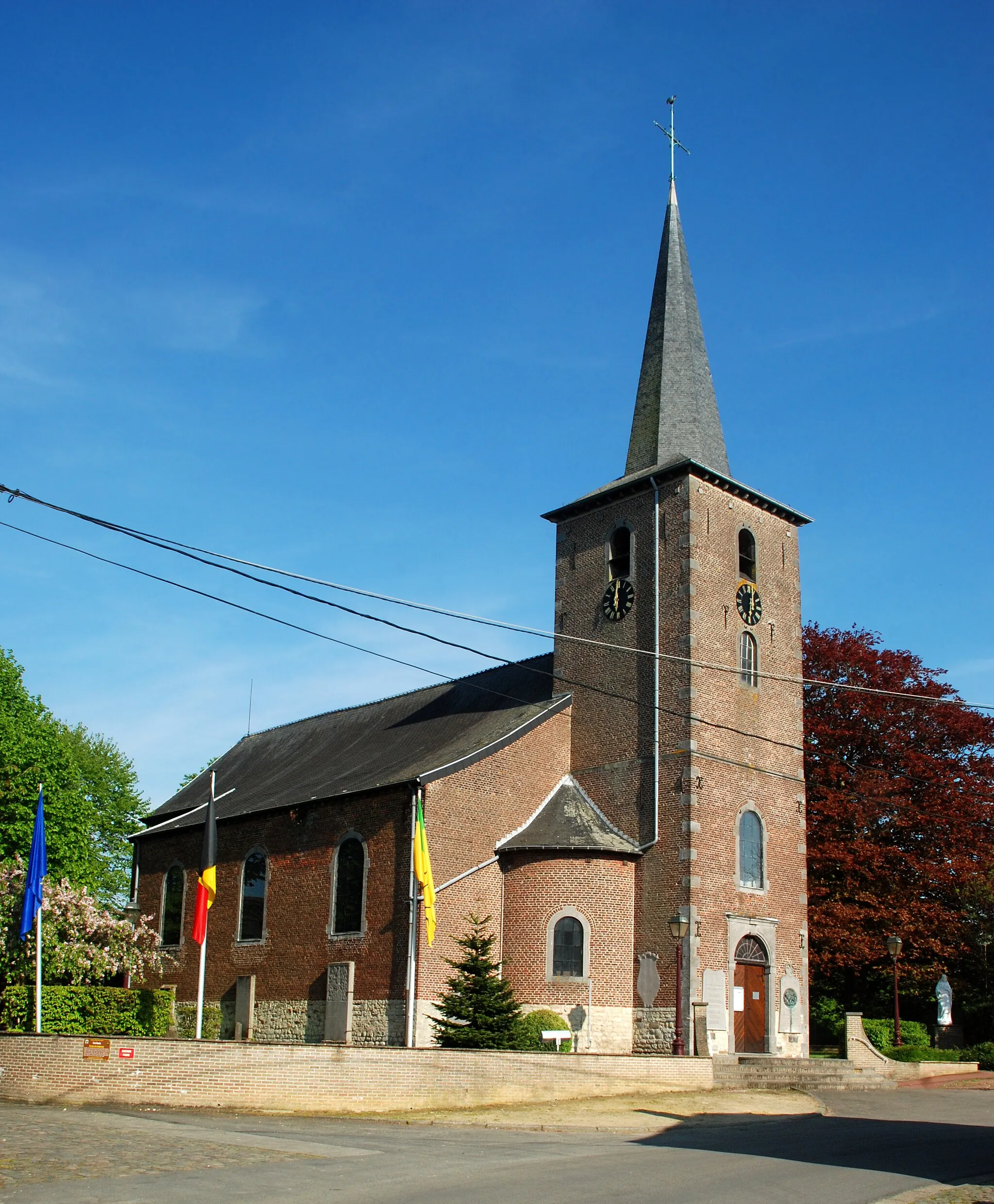 Photo showing: Belgique - Brabant wallon - Mont-Saint-Guibert - Église Saint-Pierre de Corbais (classique, 1773)