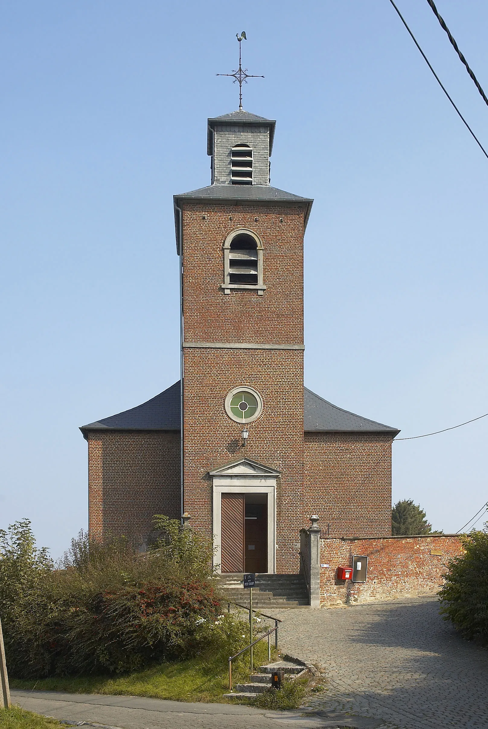 Photo showing: Saint-Germain church in Couture-Saint-Germain (Lasne), Belgium