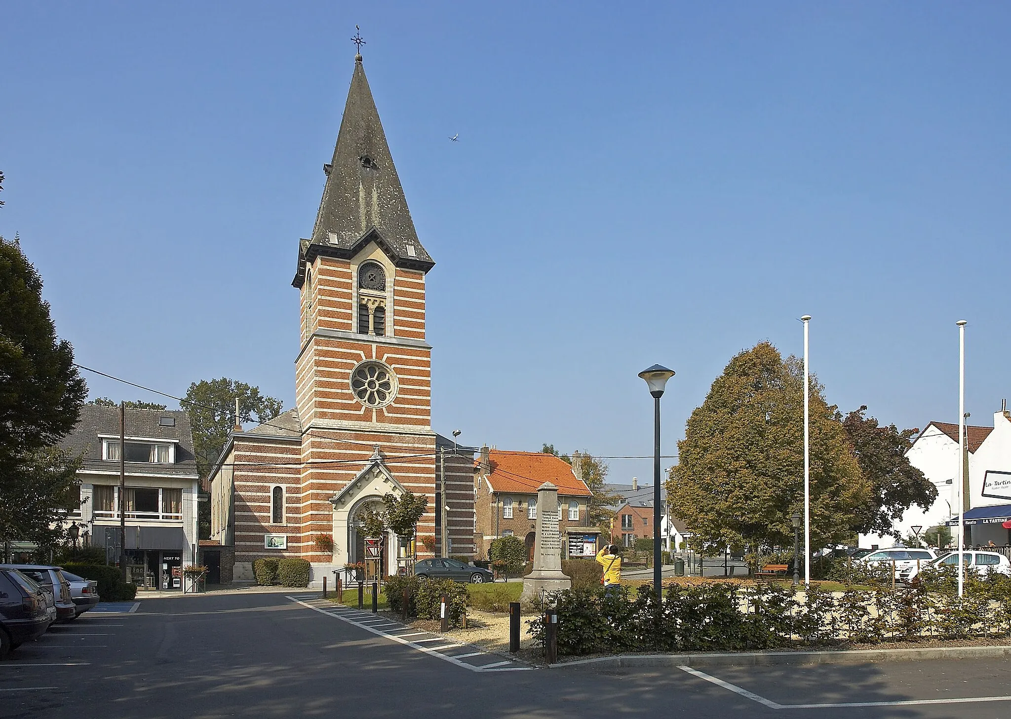 Photo showing: Sainte Gertrude kerk in Lasne