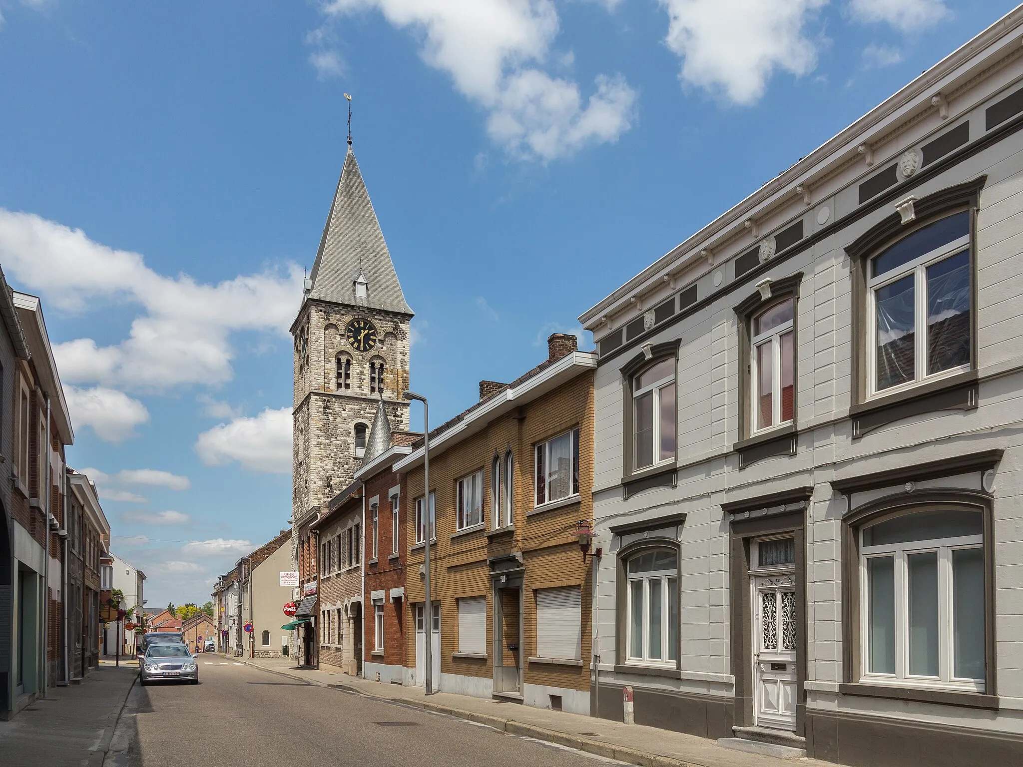 Photo showing: Landen, church: parochiekerk Sint-Gertrudis
