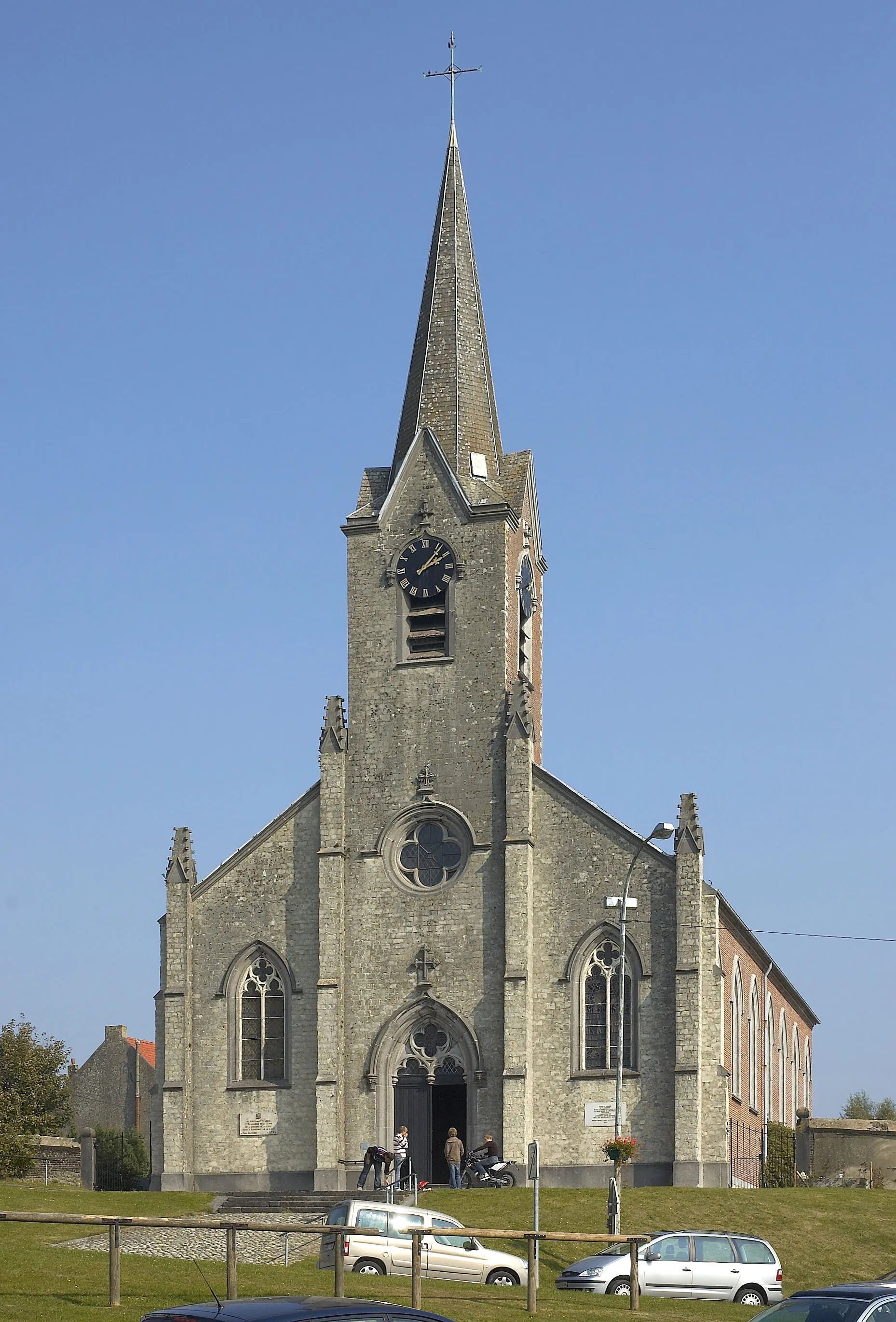 Photo showing: Church in Plancenoit (Lasne), Belgium