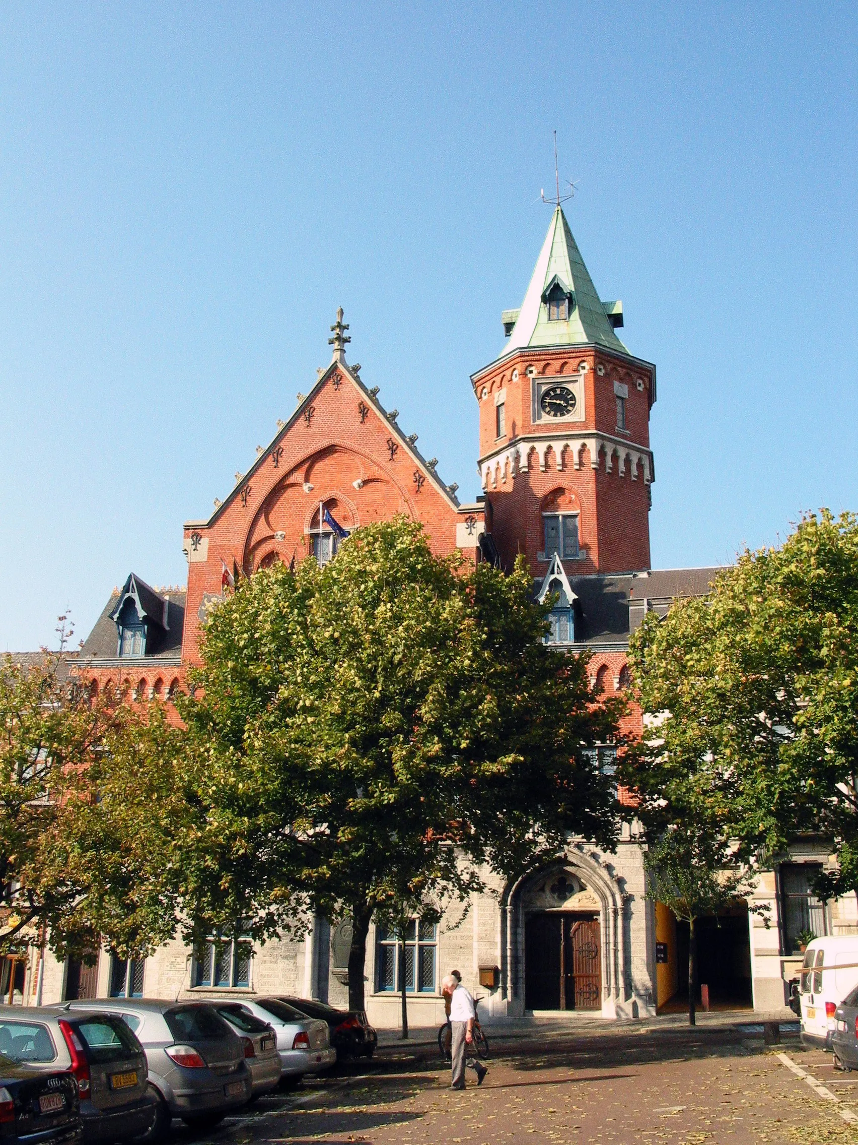 Photo showing: Braine-l'Alleud (Belgium), the town hall.