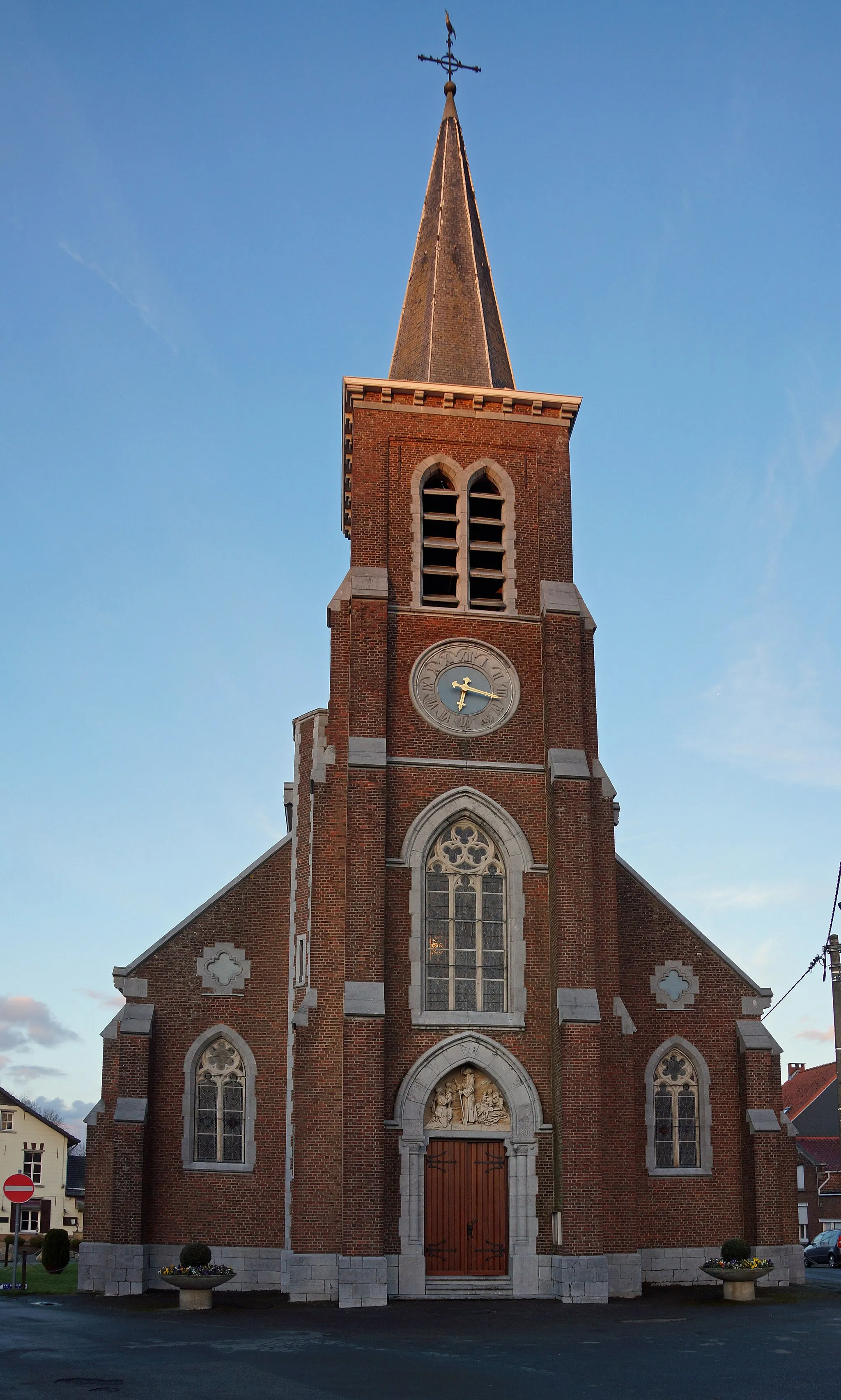 Photo showing: Rebecq (Wisbecq), Belgium: Saint Fiacre's Church