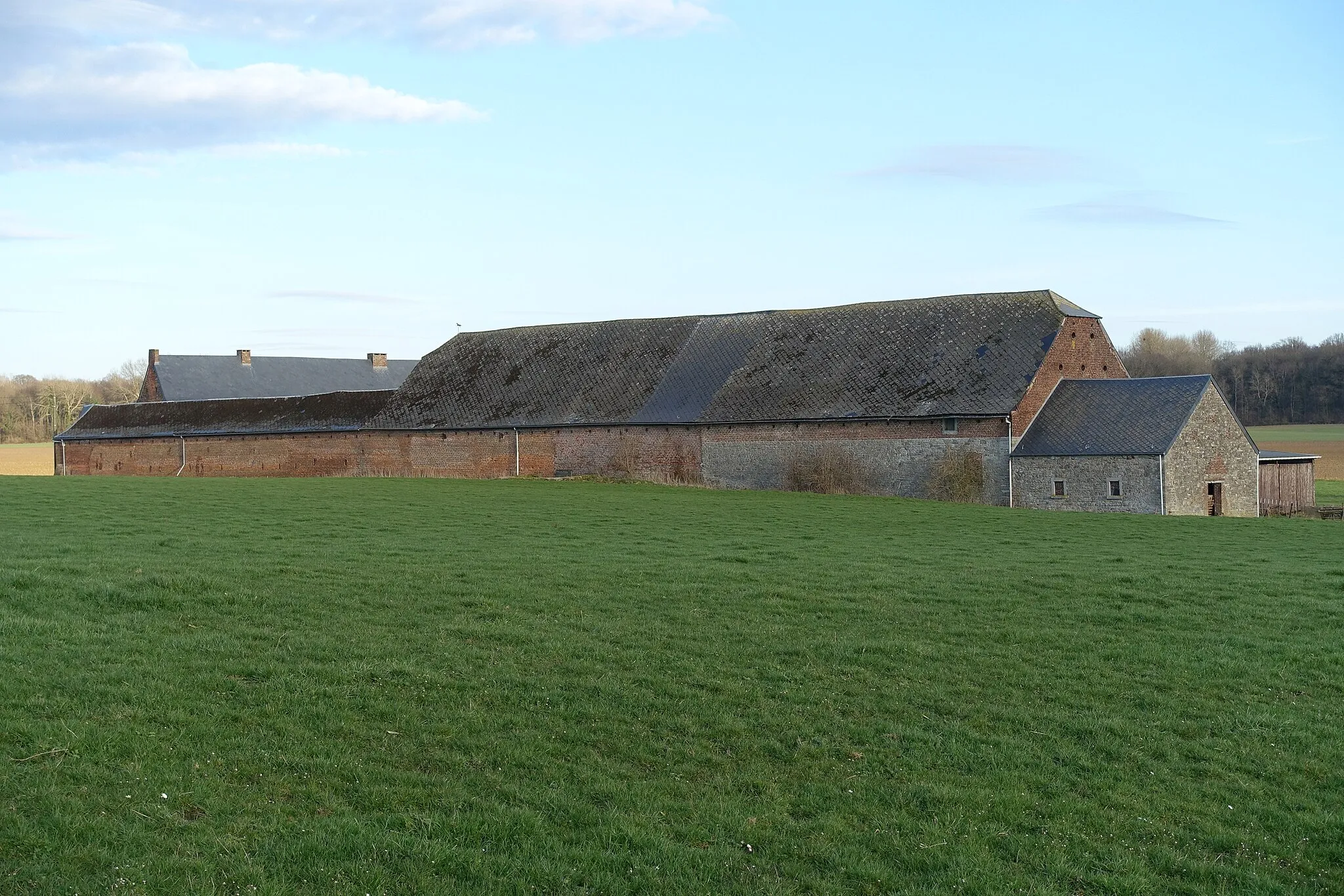 Photo showing: Ferme de l'Abbaye à Tillier (Fernelmont)