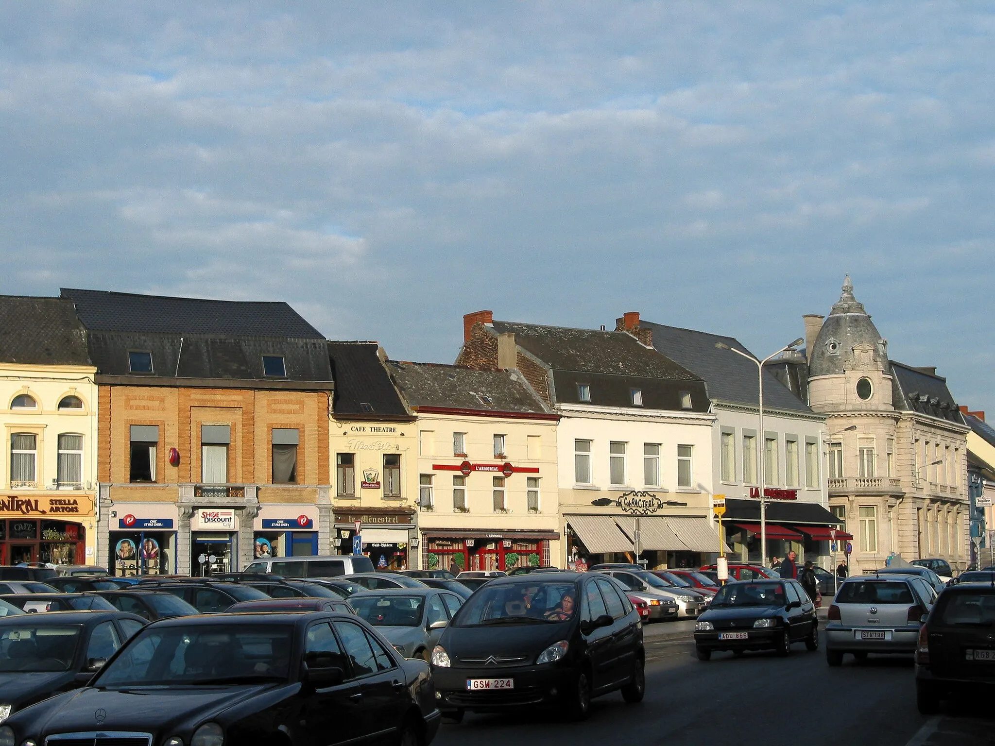 Photo showing: Péruwelz (Belgique), la Grand'Place.