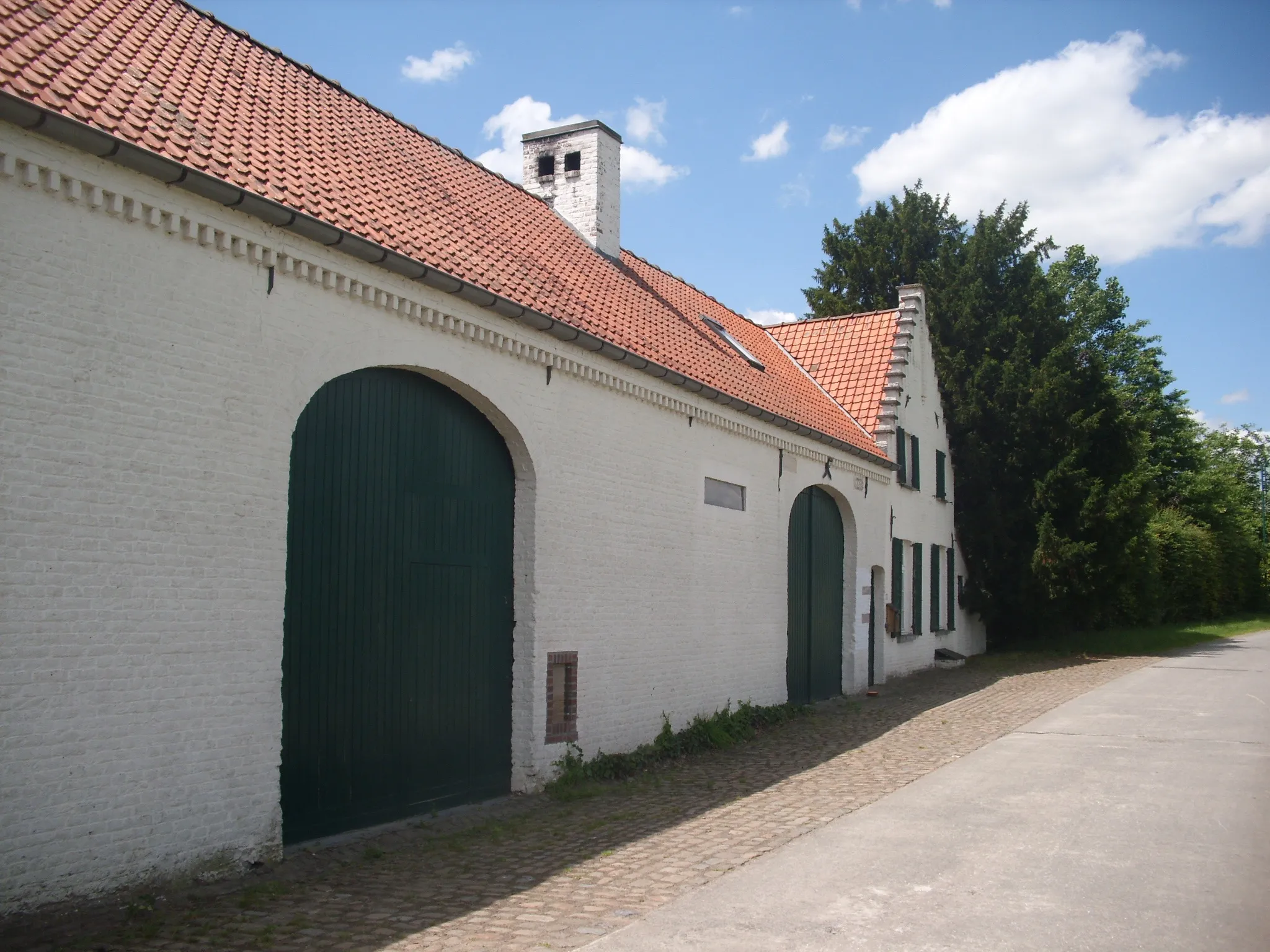 Photo showing: Hoeve - Muurstraat 10 - Petegem-aan-de-Schelde - Wortegem-Petegem - Oost-Vlaanderen - België